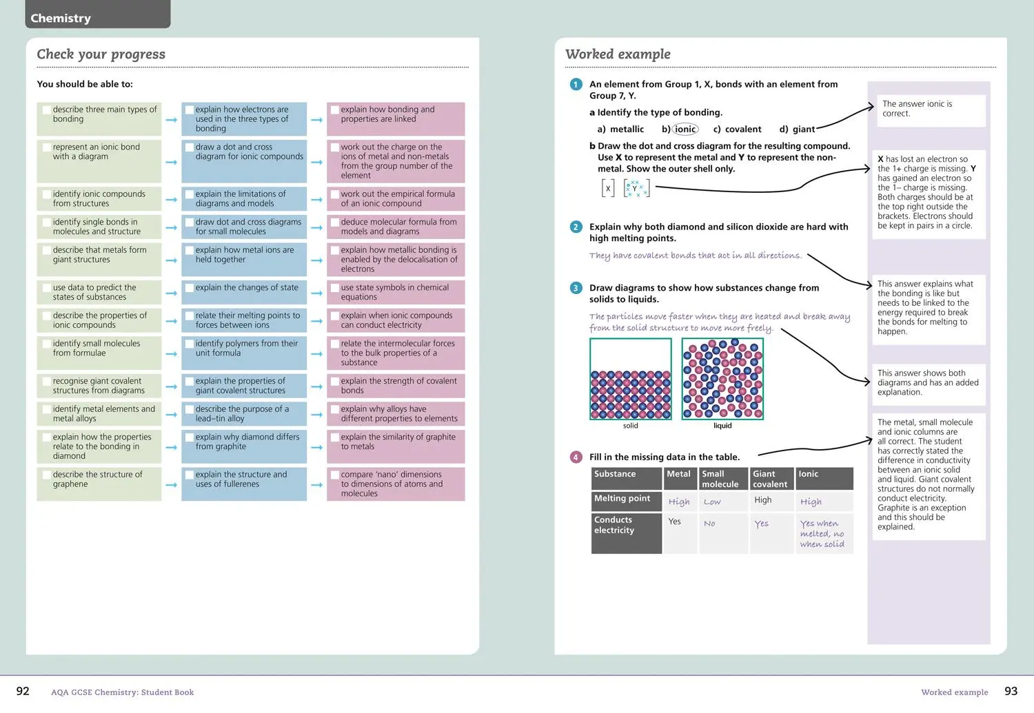 Bild: 9780008158767 | Collins GCSE Science - Aqa GCSE (9-1) Chemistry | Student Book | Buch