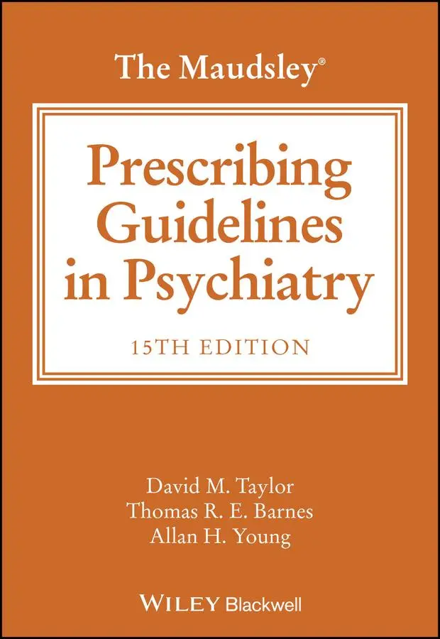 Cover: 9781394238767 | The Maudsley Prescribing Guidelines in Psychiatry | Taylor (u. a.)