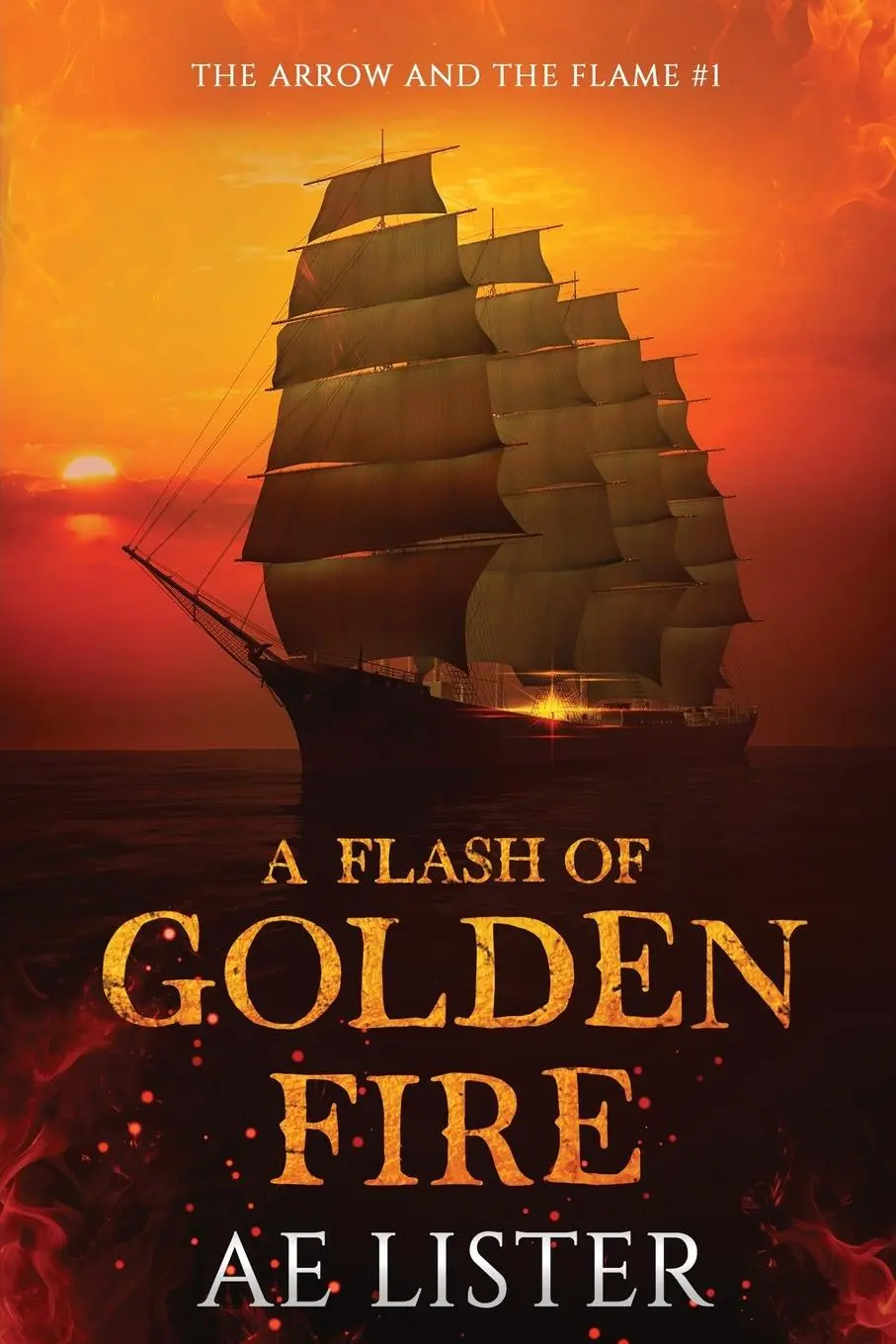 Cover: 9781648908767 | A Flash of Golden Fire | Ae Lister | Taschenbuch | Englisch | 2025