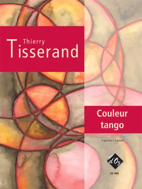 Cover: 9782895008767 | Couleur tango | Thierry Tisserand | Partitur | Les Productions d'OZ