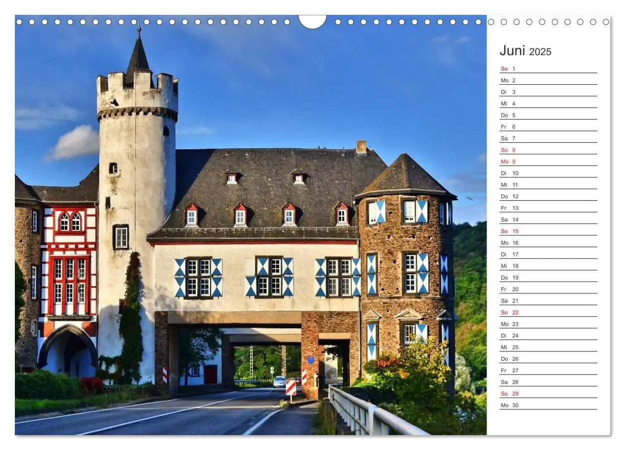 Bild: 9783435548767 | Bildschön - Die Mosel (Wandkalender 2025 DIN A3 quer), CALVENDO...