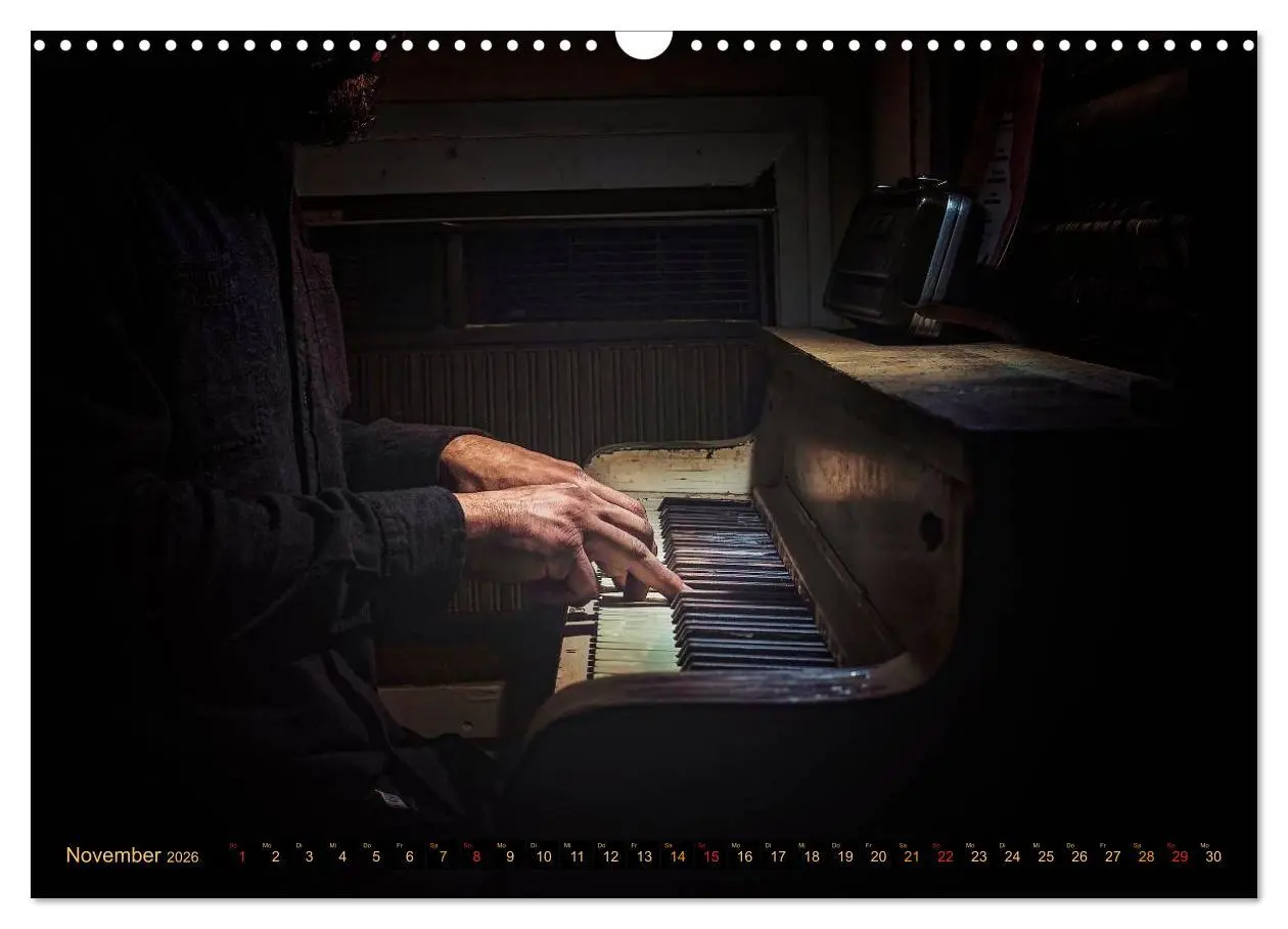 Bild: 9783457948767 | Klavier fasziniert (Wandkalender 2026 DIN A3 quer), CALVENDO...