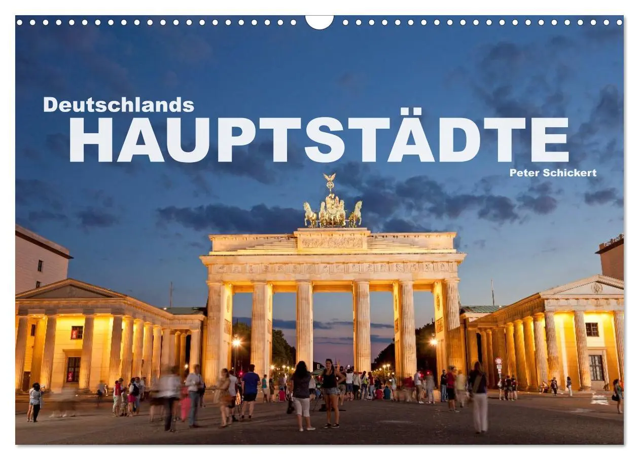 Cover: 9783516038767 | Deutschlands Hauptstädte (Wandkalender 2026 DIN A3 quer), CALVENDO...