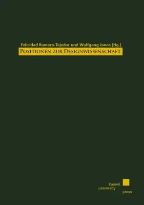 Cover: 9783899588767 | Positionen zur Designwissenschaft | Felicidad Romero-Tejedor (u. a.)