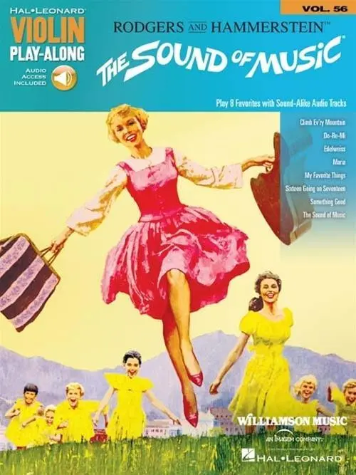 Cover: 888680078867 | The Sound of Music | Violin Play-Along Volume 56 | Richard Rodgers