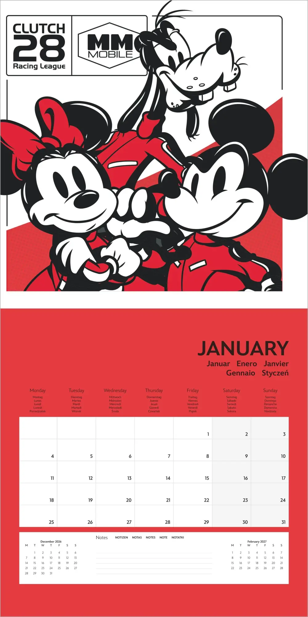 Bild: 5063457078867 | MICKEY &amp; MINNIE MOUSE 2027 | Neumann Verlage GmbH &amp; Co KG | Kalender