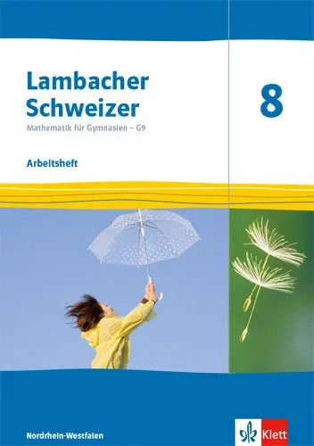 Cover: 9783127338867 | Lambacher Schweizer Mathematik 8 - G9. Arbeitsheft plus Lösungsheft...