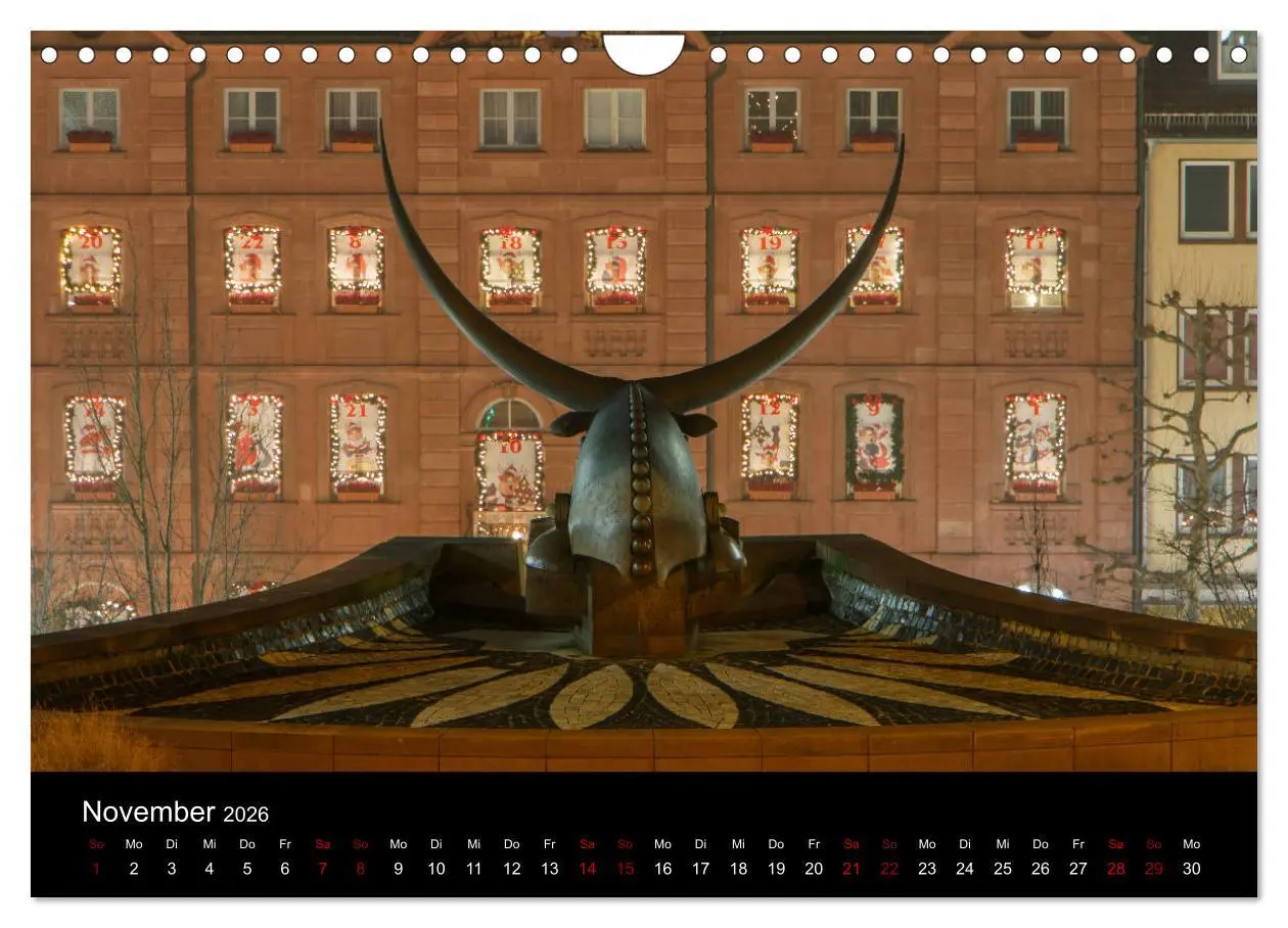 Bild: 9783457868867 | Pirmasens bei Nacht (Wandkalender 2026 DIN A4 quer), CALVENDO...