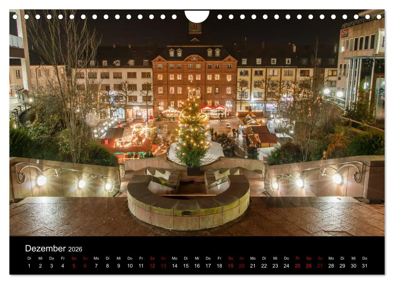 Bild: 9783457868867 | Pirmasens bei Nacht (Wandkalender 2026 DIN A4 quer), CALVENDO...
