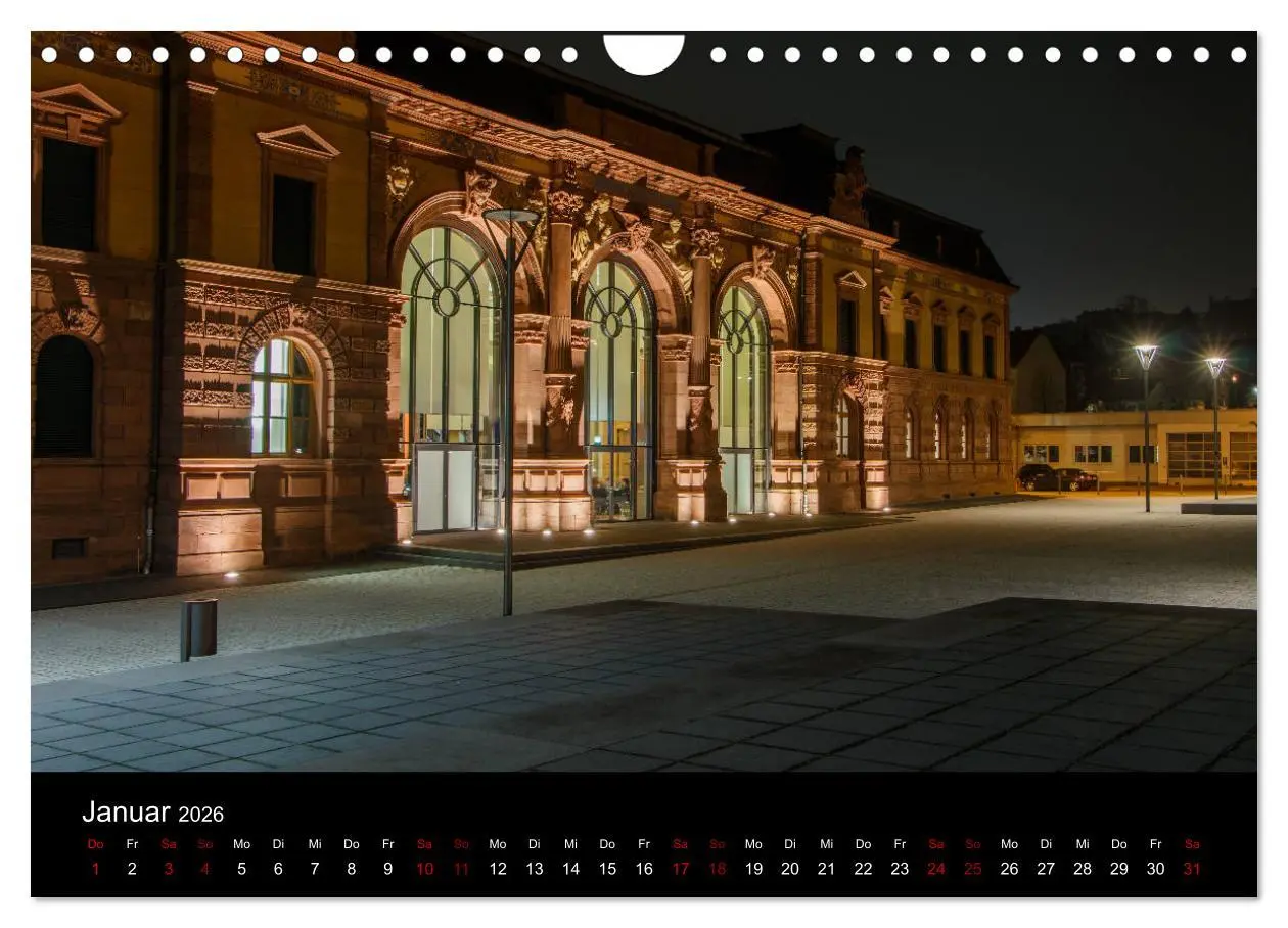 Bild: 9783457868867 | Pirmasens bei Nacht (Wandkalender 2026 DIN A4 quer), CALVENDO...