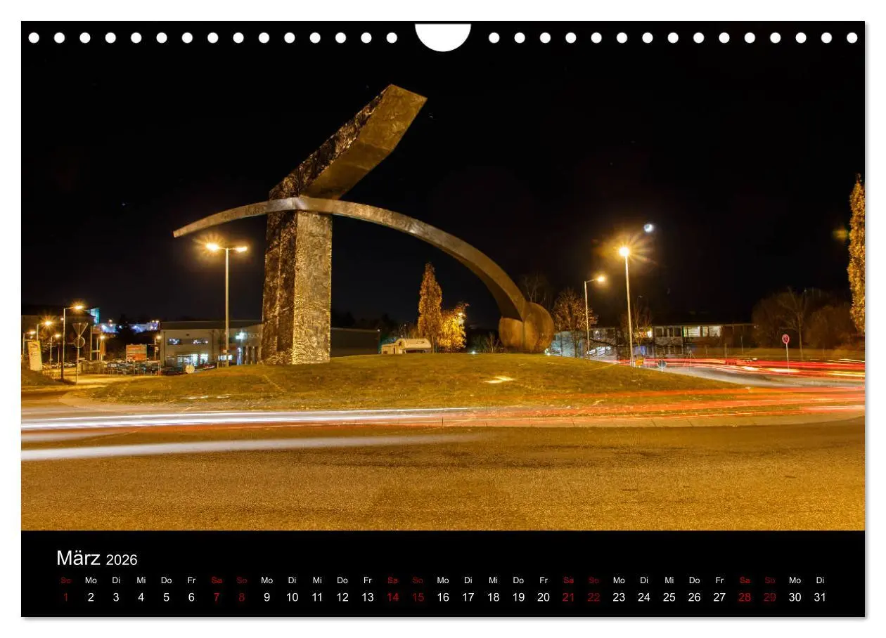 Bild: 9783457868867 | Pirmasens bei Nacht (Wandkalender 2026 DIN A4 quer), CALVENDO...