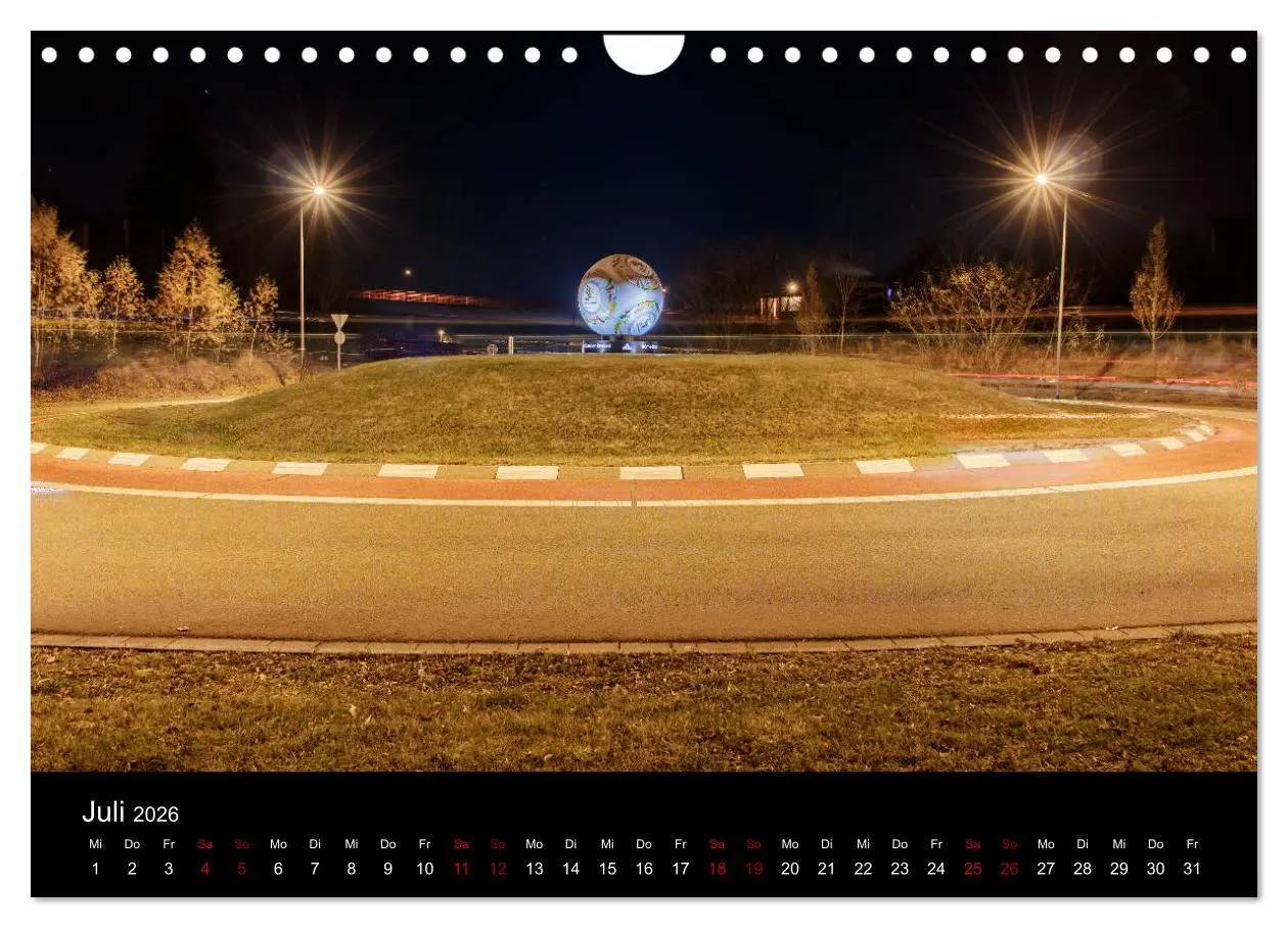 Bild: 9783457868867 | Pirmasens bei Nacht (Wandkalender 2026 DIN A4 quer), CALVENDO...