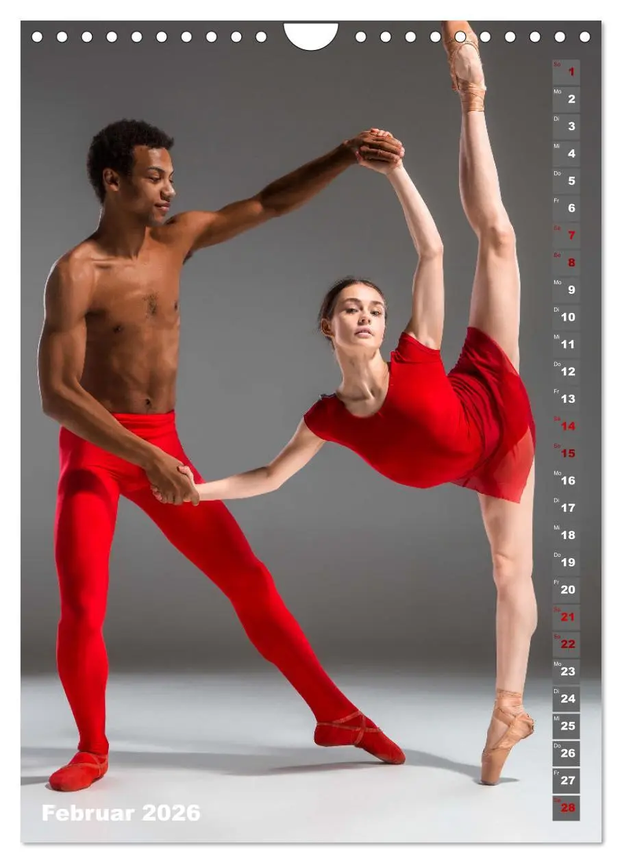 Bild: 9783516338867 | Sinneseindruck Ballett (Wandkalender 2026 DIN A4 hoch), CALVENDO...