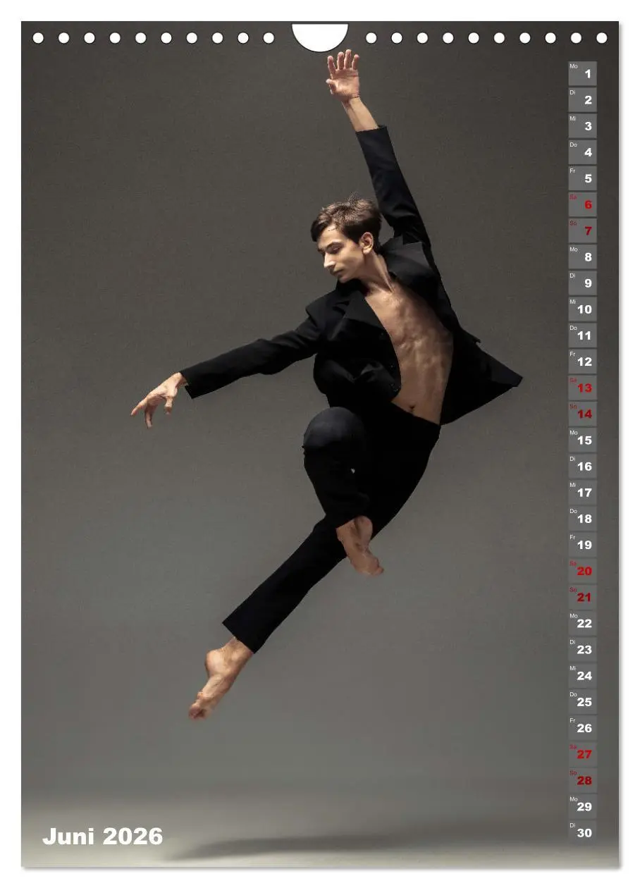 Bild: 9783516338867 | Sinneseindruck Ballett (Wandkalender 2026 DIN A4 hoch), CALVENDO...