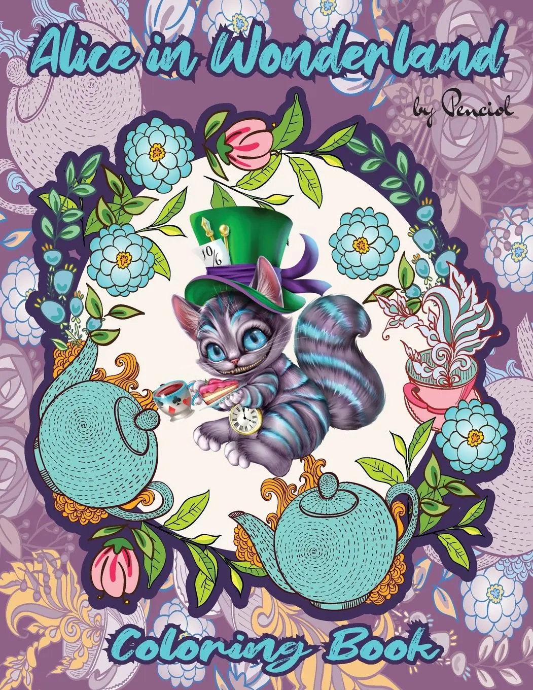 Cover: 9781291328967 | Alice in Wonderland Coloring Book | Penciol Press | Taschenbuch | 2021