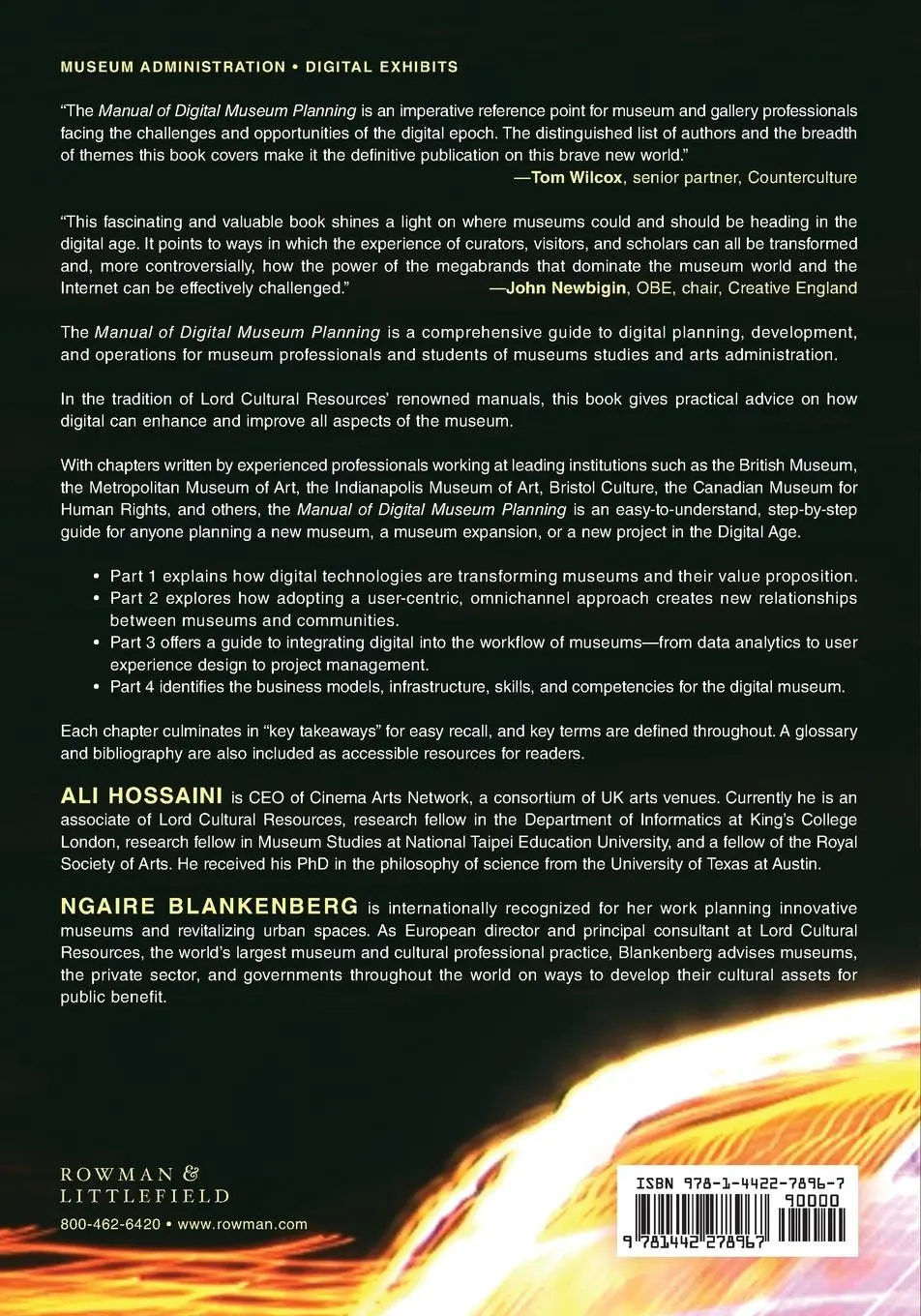 Rückseite: 9781442278967 | Manual of Digital Museum Planning | Ali Hossaini (u. a.) | Taschenbuch