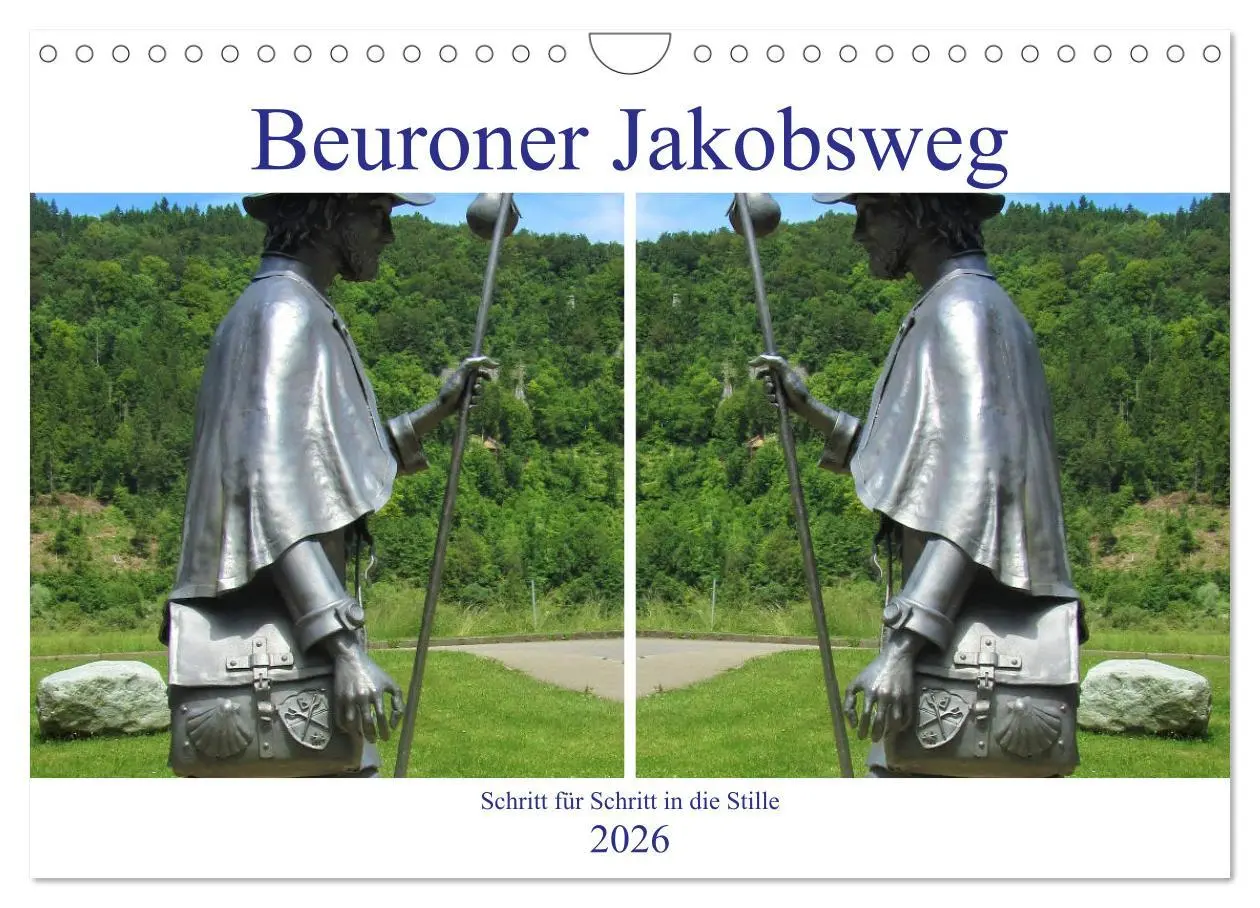 Cover: 9783457618967 | Beuroner Jakobsweg (Wandkalender 2026 DIN A4 quer), CALVENDO...