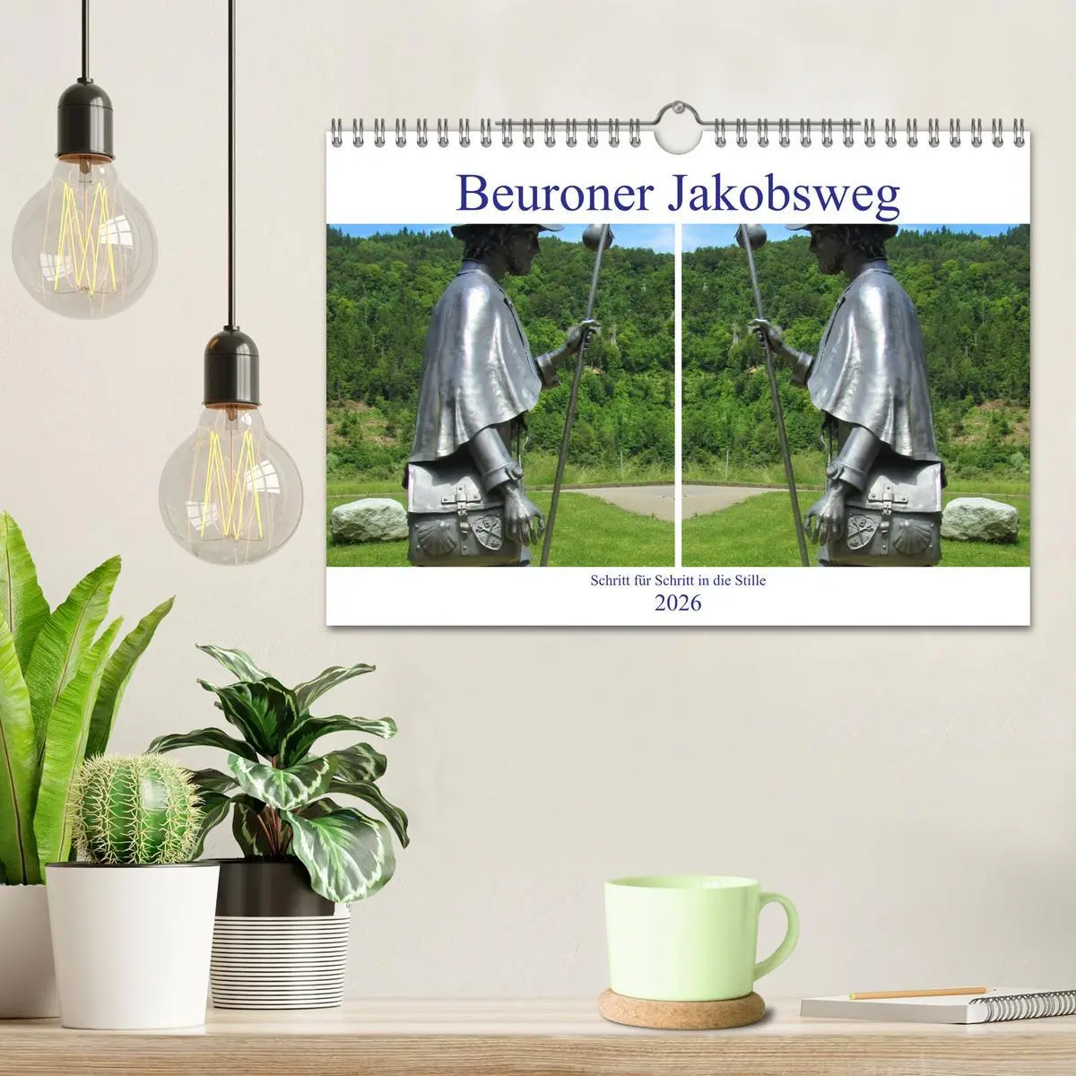 Bild: 9783457618967 | Beuroner Jakobsweg (Wandkalender 2026 DIN A4 quer), CALVENDO...