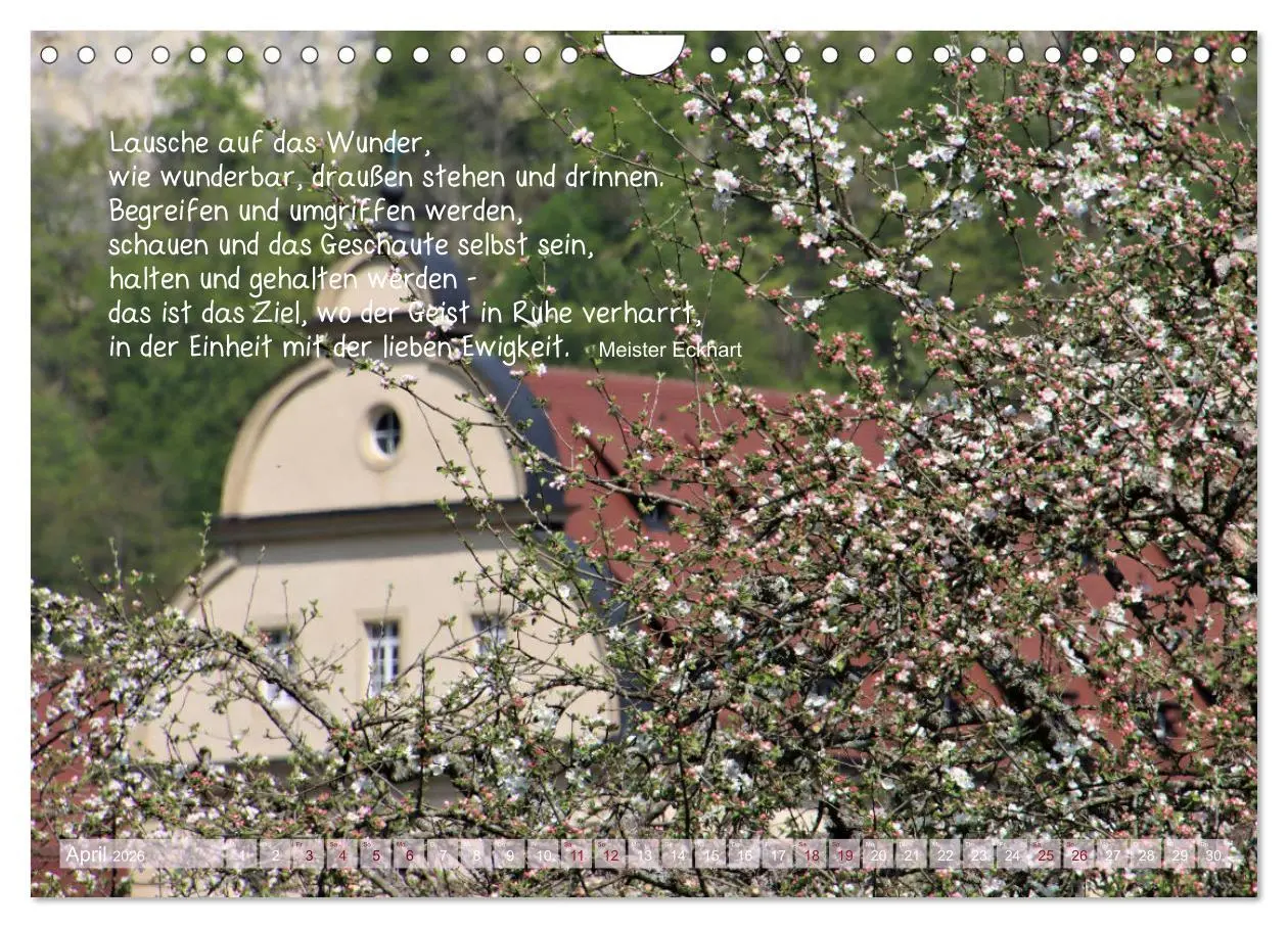 Bild: 9783457618967 | Beuroner Jakobsweg (Wandkalender 2026 DIN A4 quer), CALVENDO...