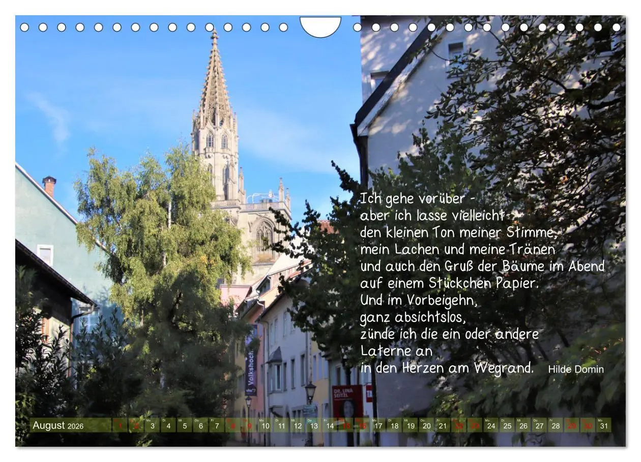Bild: 9783457618967 | Beuroner Jakobsweg (Wandkalender 2026 DIN A4 quer), CALVENDO...