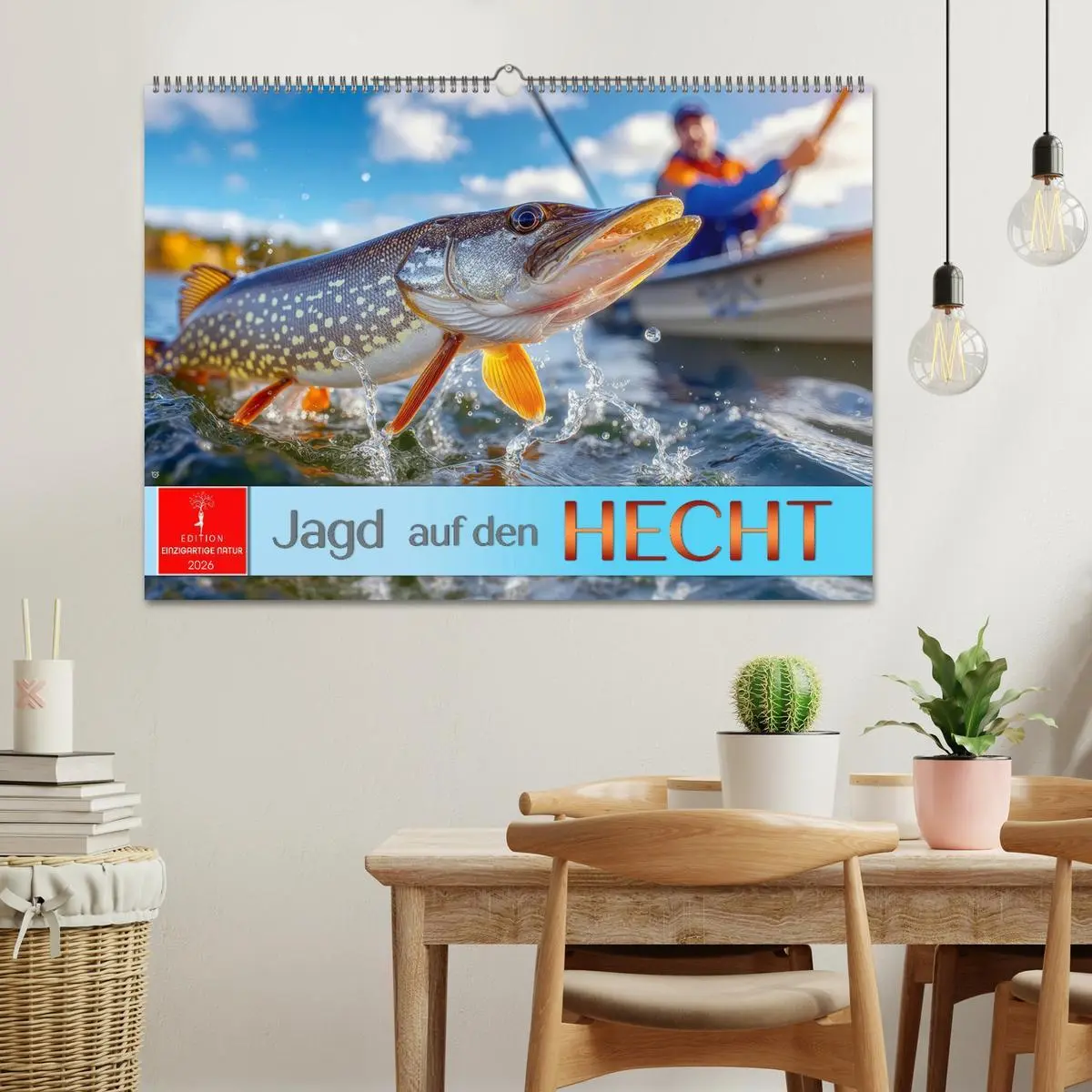 Bild: 9783516638967 | Jagd auf den Hecht (Wandkalender 2026 DIN A2 quer), CALVENDO...