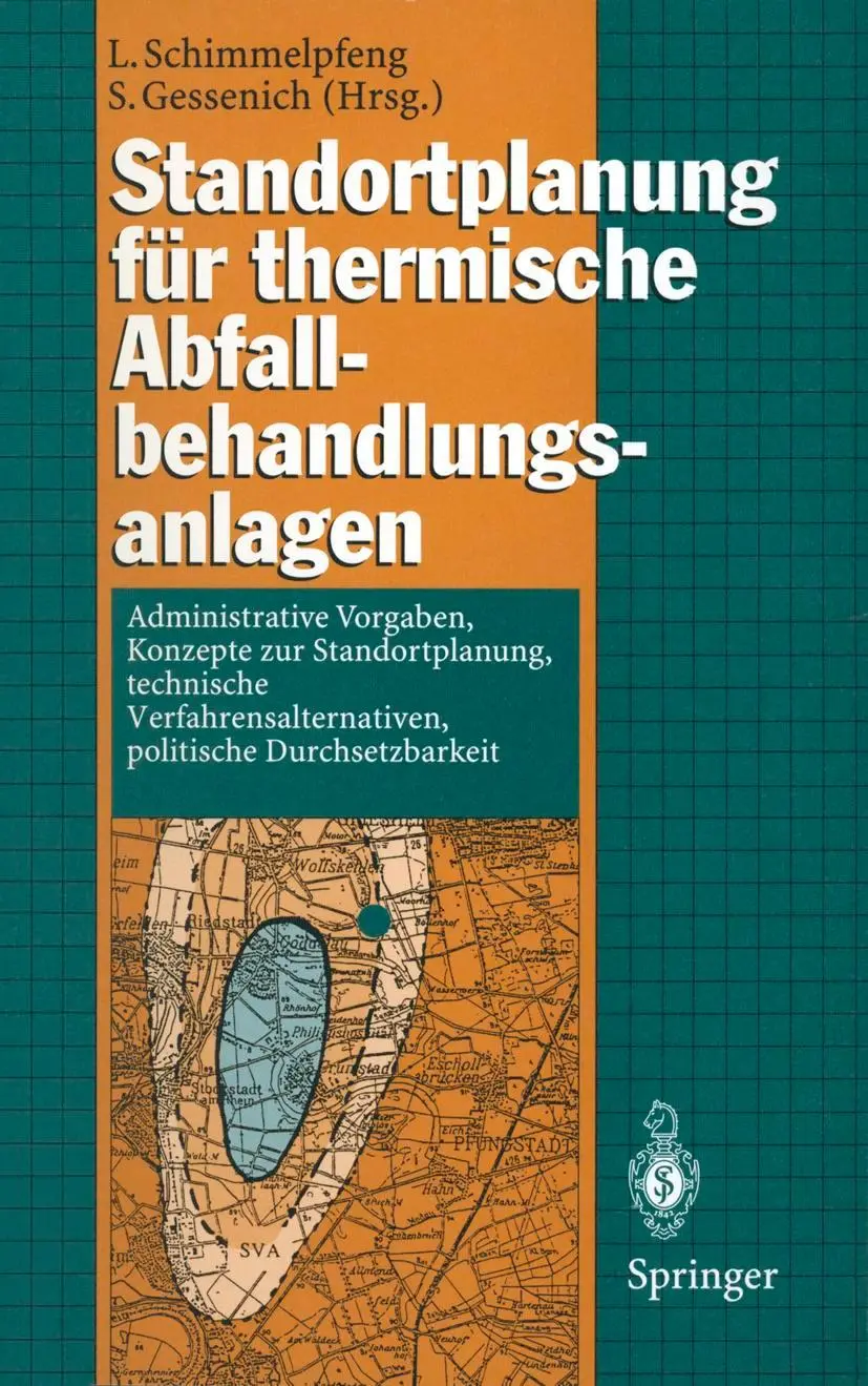 Cover: 9783540608967 | Standortplanung für thermische Abfallbehandlungsanlagen | Taschenbuch