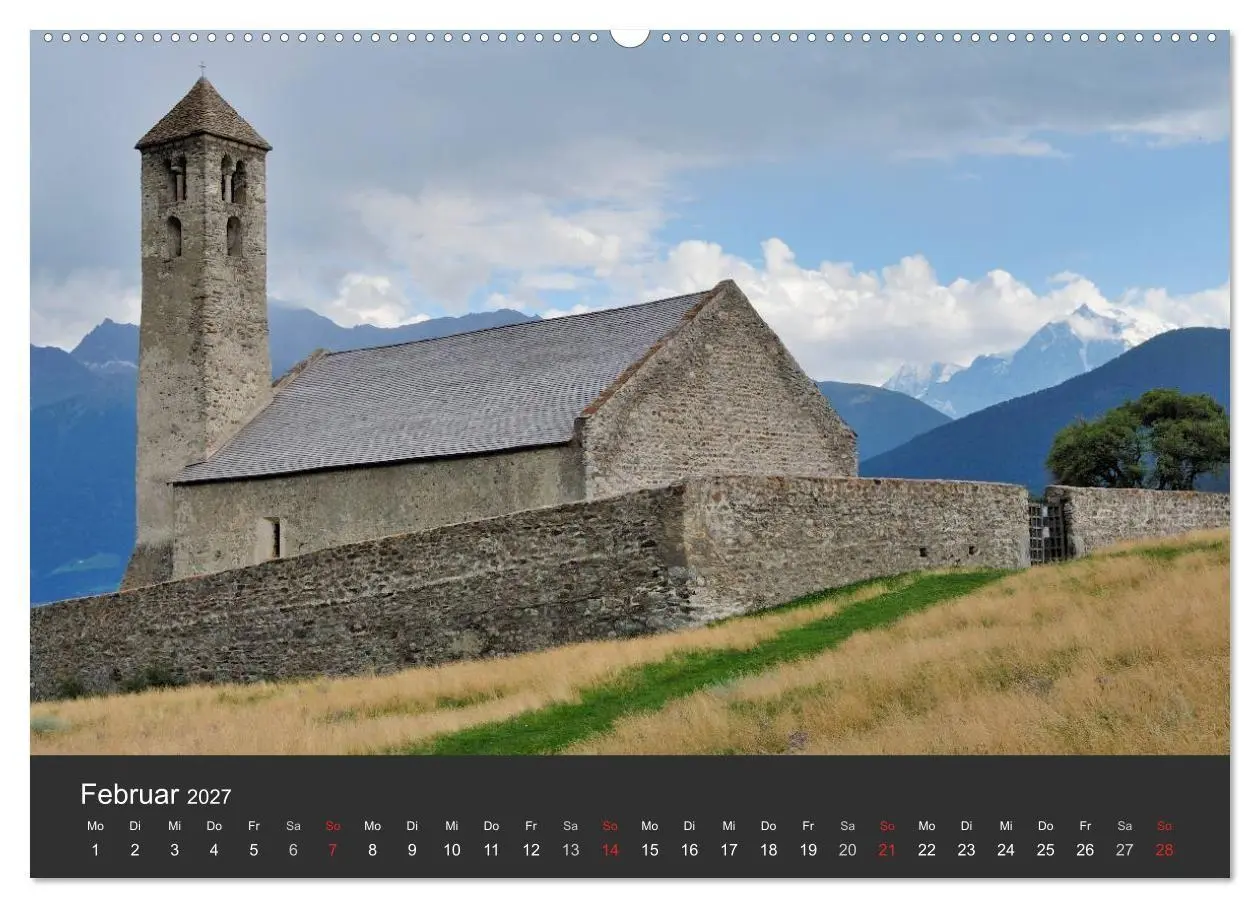Bild: 9783594238967 | Der Vinschgau (Wandkalender 2027 DIN A2 quer), CALVENDO Monatskalender