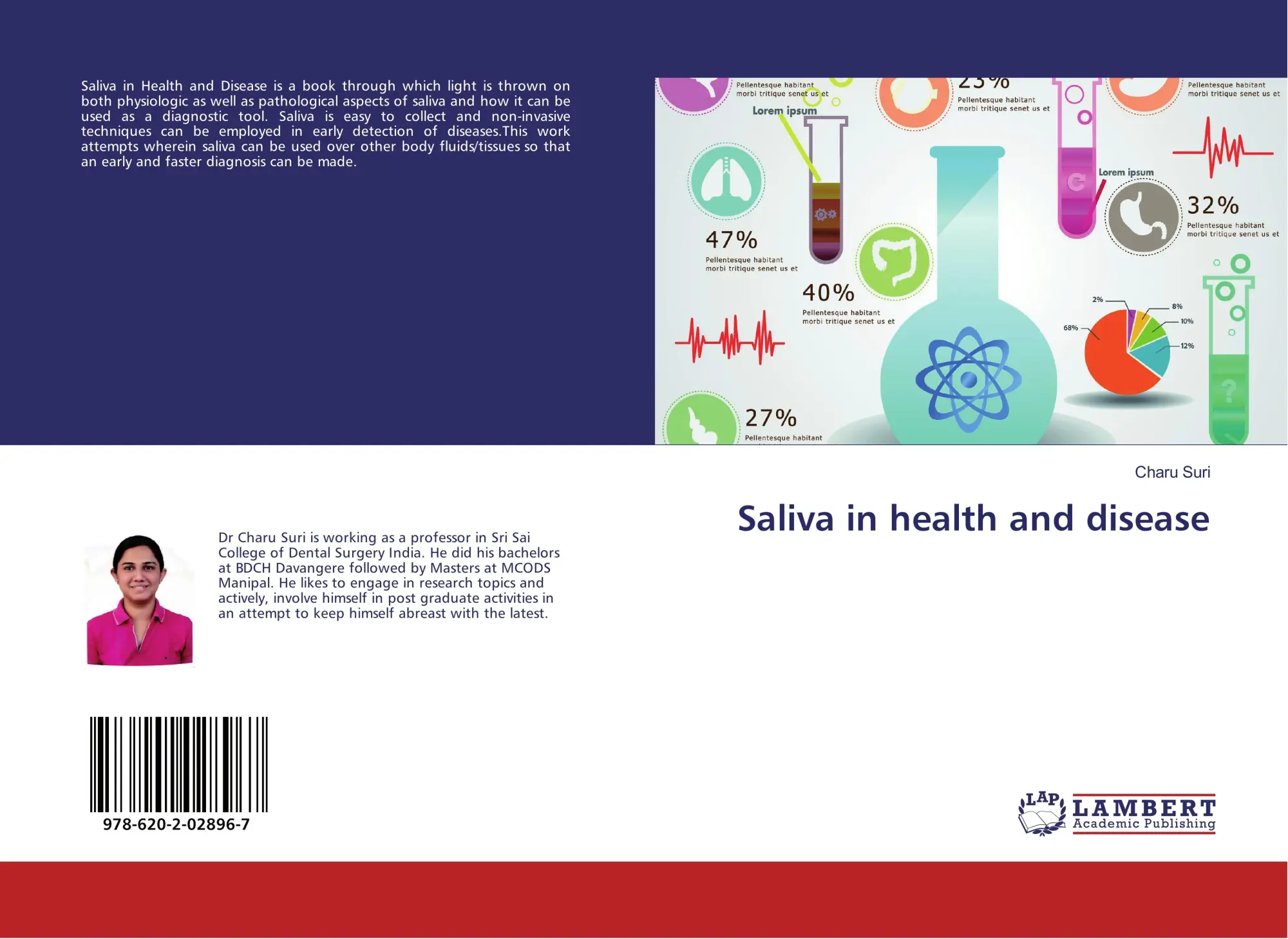 Cover: 9786202028967 | Saliva in health and disease | Charu Suri | Taschenbuch | 88 S. | 2017