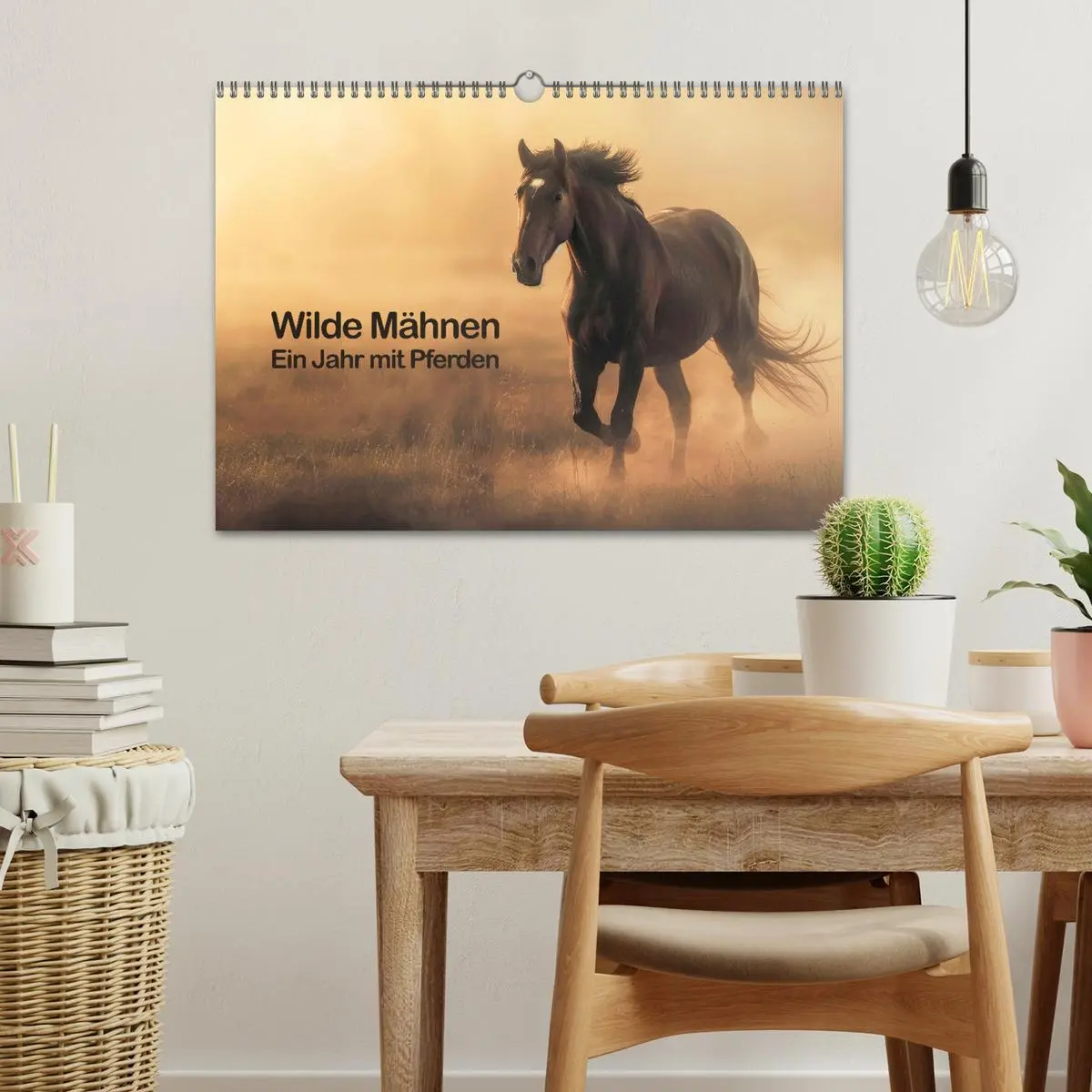 Bild: 9783457439067 | Wilde Mähnen: Ein Jahr mit Pferden (Wandkalender 2026 DIN A3 quer),...
