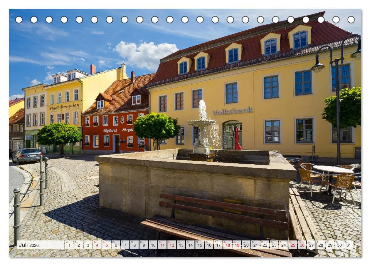 Bild: 9783457819067 | Pulsnitz Impressionen (Tischkalender 2026 DIN A5 quer), CALVENDO...