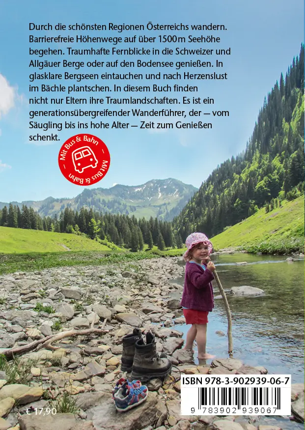 Rückseite: 9783902939067 | Kinderwagen- &amp; Tragetouren in Vorarlberg | Carina Kraus (u. a.) | Buch