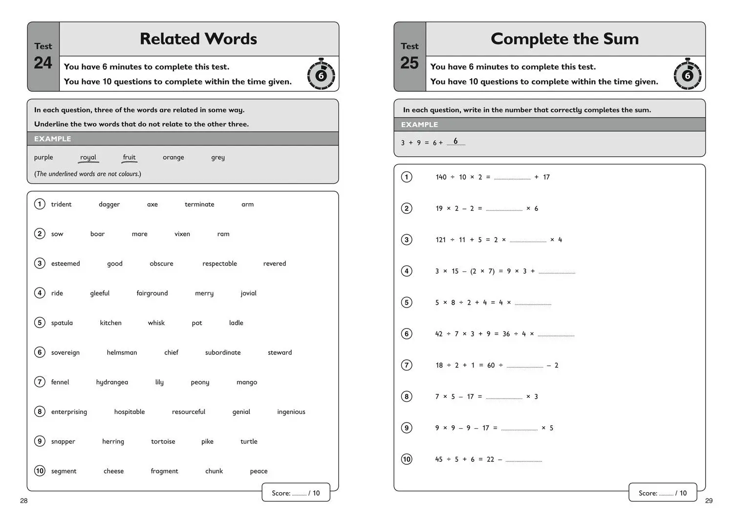 Bild: 9781844199167 | Letts 11+ Success - 11+ Verbal Reasoning Quick Practice Tests Age...
