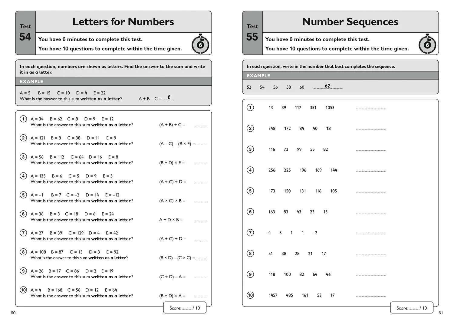 Bild: 9781844199167 | Letts 11+ Success - 11+ Verbal Reasoning Quick Practice Tests Age...