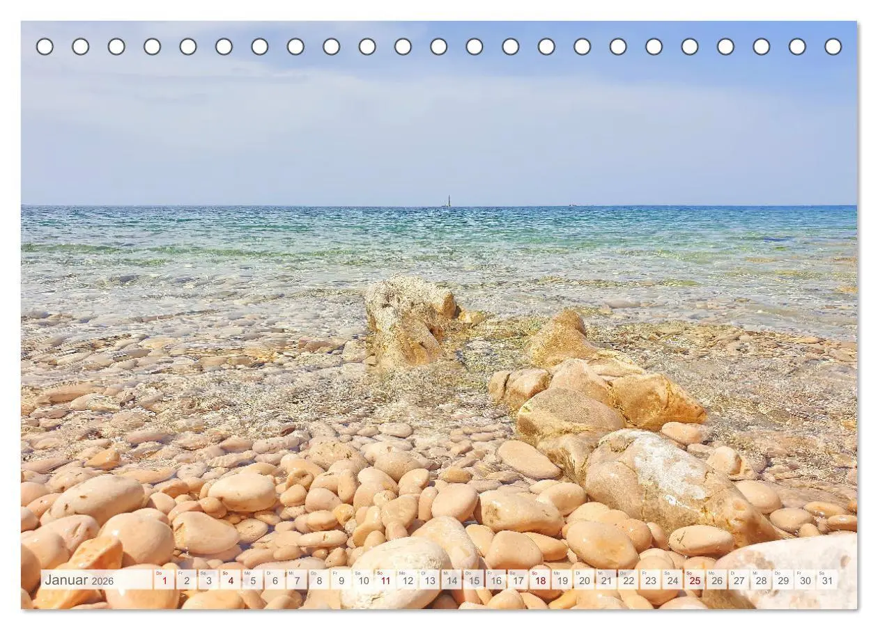 Bild: 9783457429167 | Die Insel Cres - Raue Schönheit in Kroatien (Tischkalender 2026 DIN...