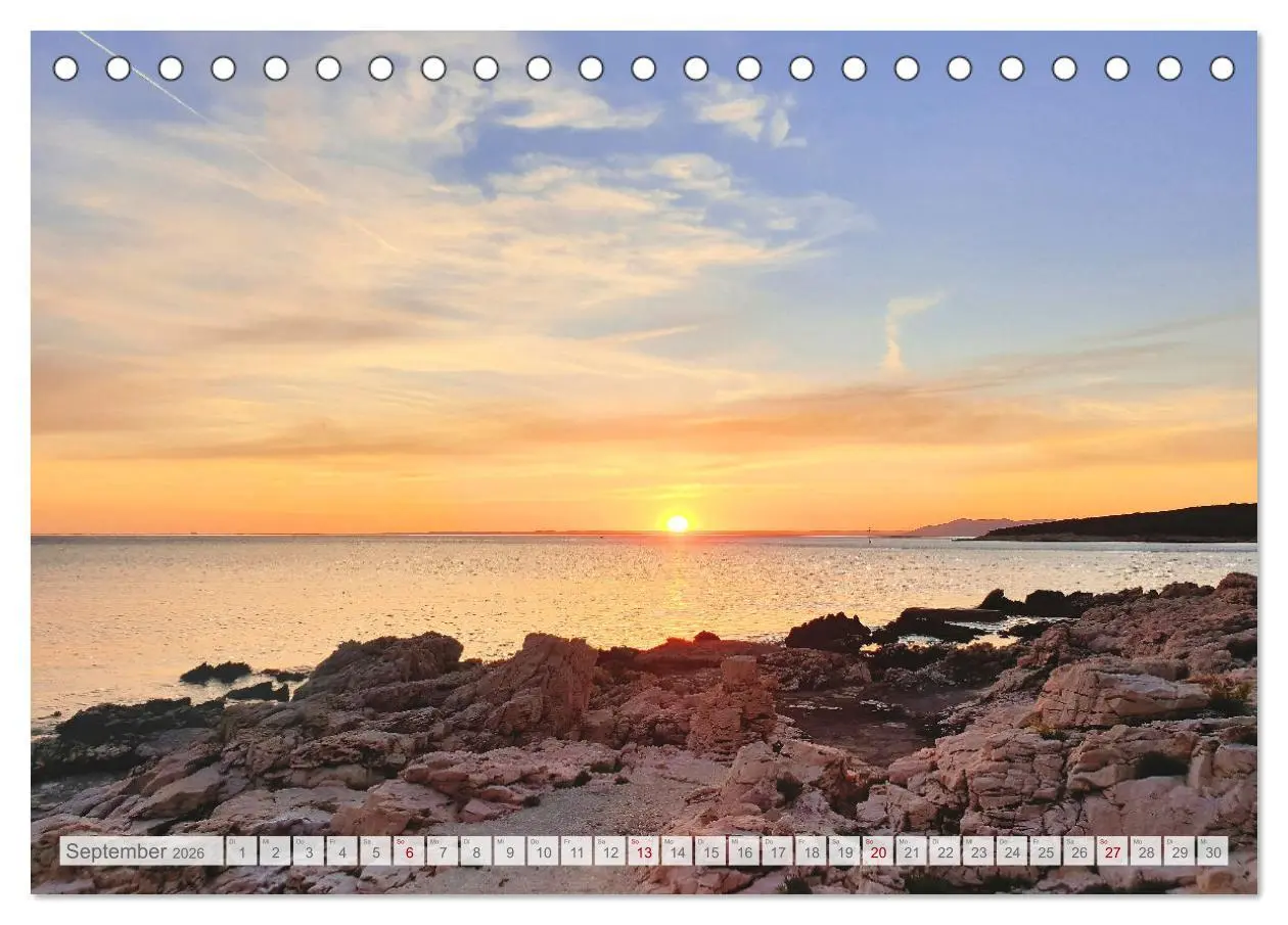 Bild: 9783457429167 | Die Insel Cres - Raue Schönheit in Kroatien (Tischkalender 2026 DIN...