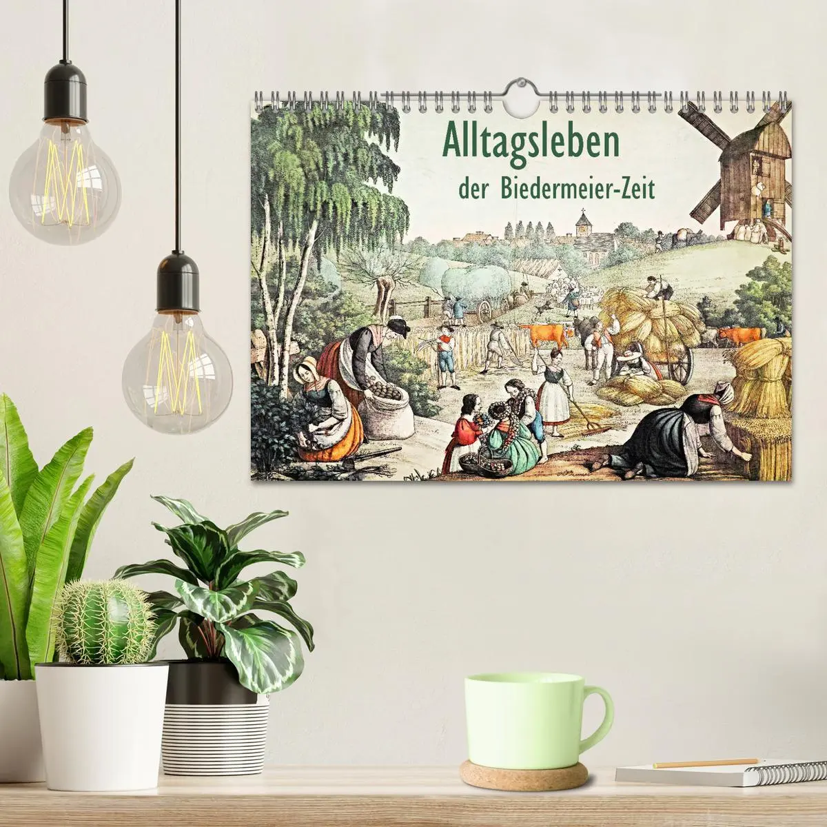 Bild: 9783457809167 | Alltagsleben der Biedermeier-Zeit (Wandkalender 2026 DIN A4 quer),...