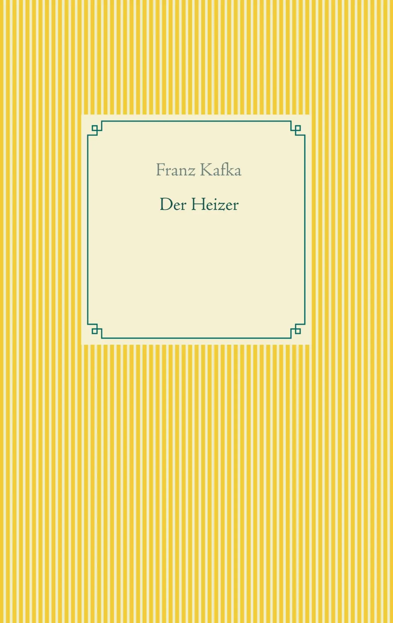 Cover: 9783753439167 | Der Heizer | Franz Kafka | Taschenbuch | Paperback | 52 S. | Deutsch