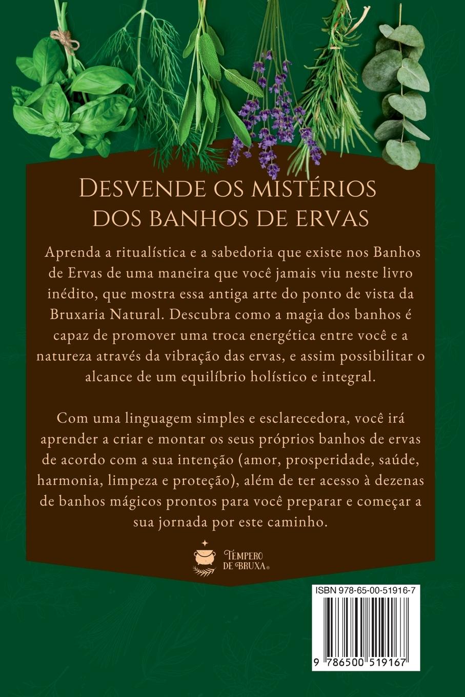 Rückseite: 9786500519167 | A Magia Dos Banhos De Ervas | Celli Amanda | Taschenbuch | 2022