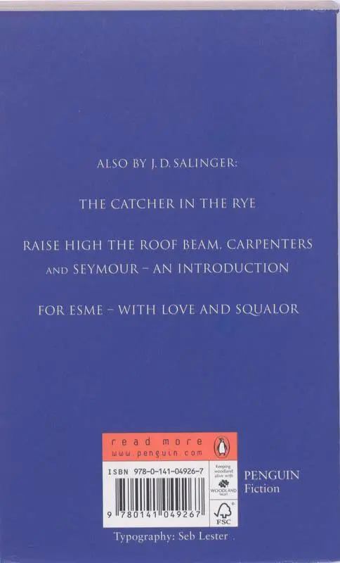 Rückseite: 9780141049267 | Franny and Zooey | Jerome D. Salinger | Taschenbuch | 150 S. | 2010