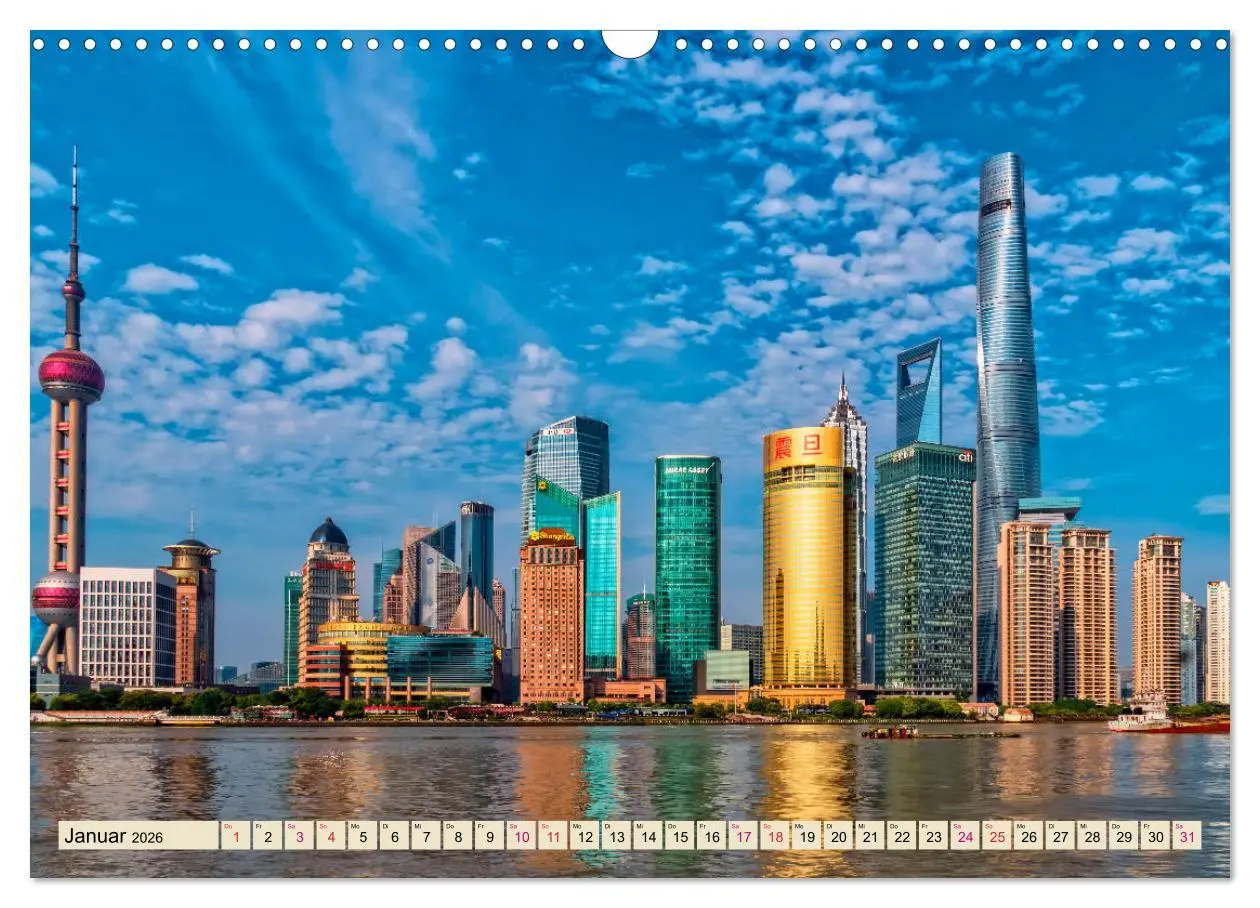 Bild: 9783457899267 | Städte der Welt - Shanghai (Wandkalender 2026 DIN A3 quer),...