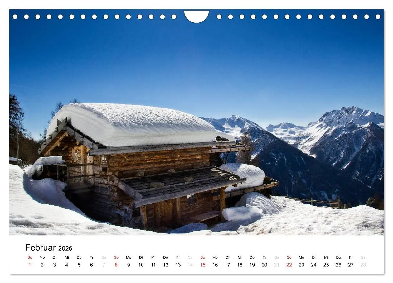 Bild: 9783457969267 | Almen im Ultental (Wandkalender 2026 DIN A4 quer), CALVENDO...