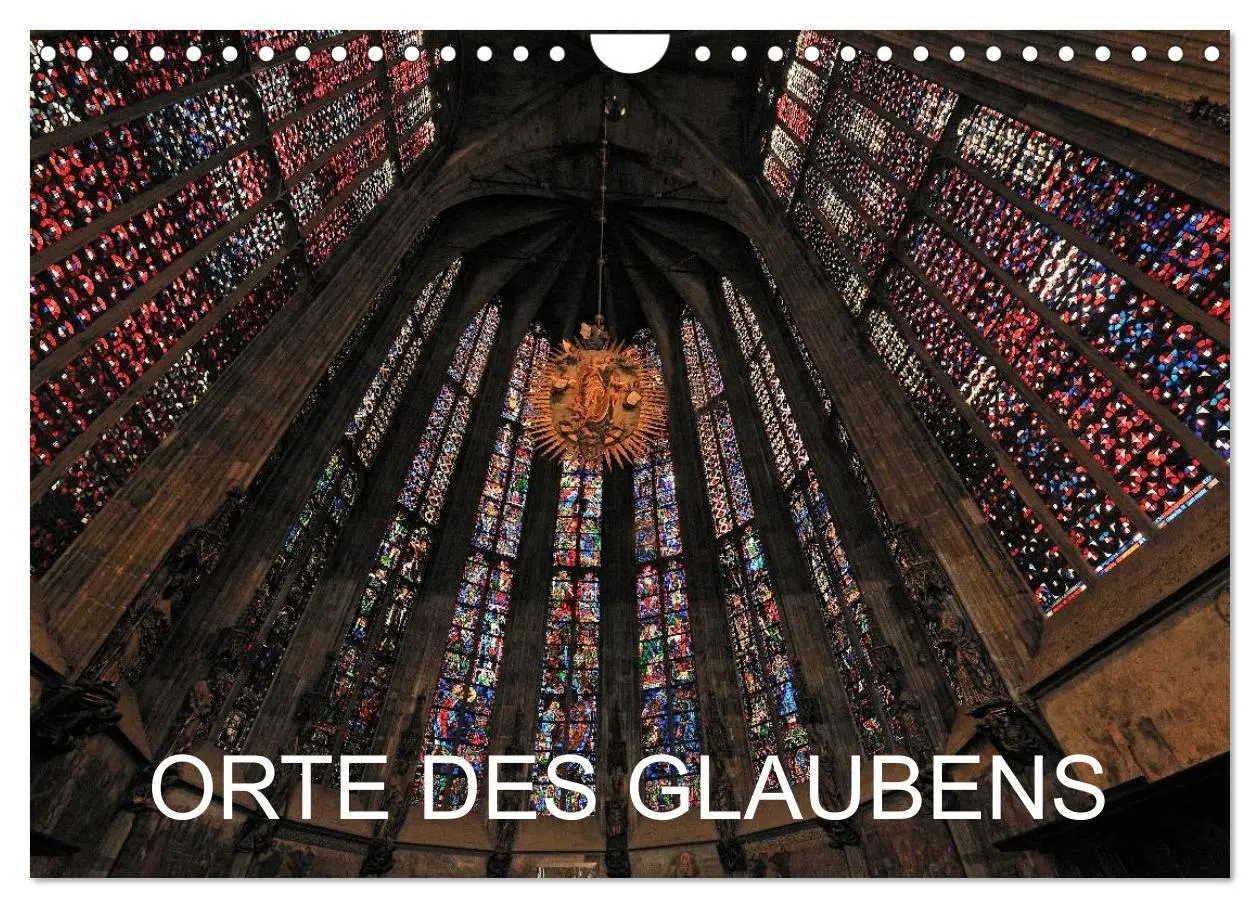 Cover: 9783516129267 | Orte des Glaubens (Wandkalender 2026 DIN A4 quer), CALVENDO...