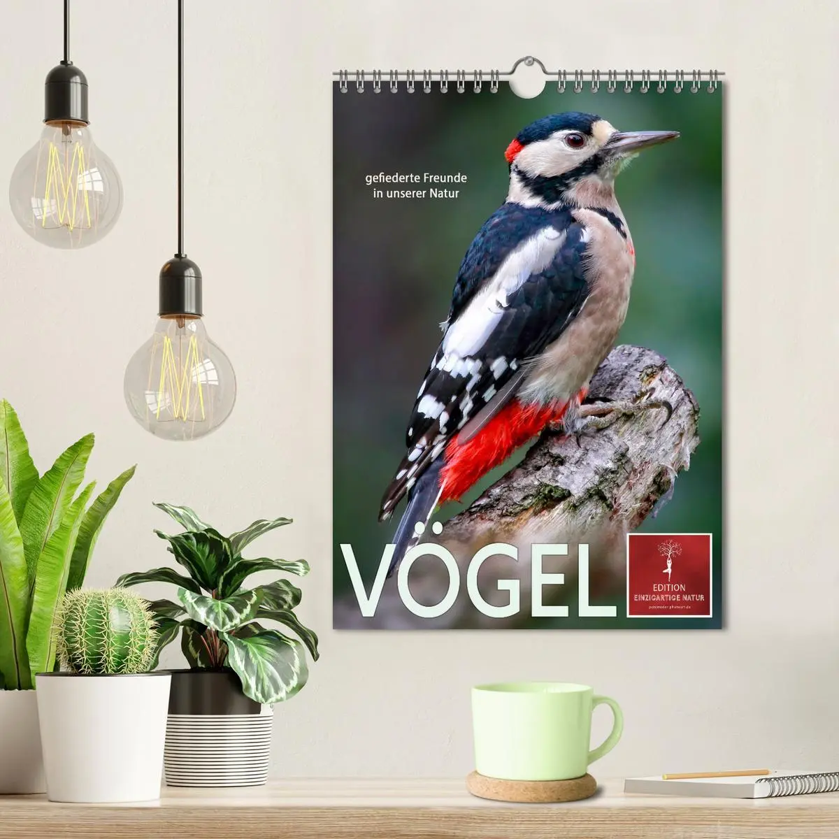 Bild: 9783516369267 | Vögel - gefiederte Freunde in unserer Natur (Wandkalender 2026 DIN...