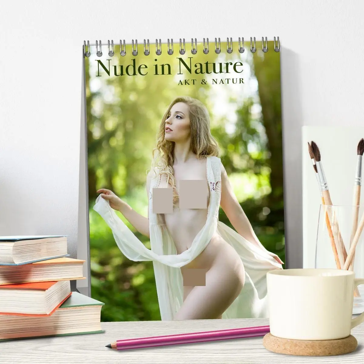 Bild: 9783569769267 | Nude in Nature - Akt und Natur (Tischkalender 2027 DIN A5 hoch),...