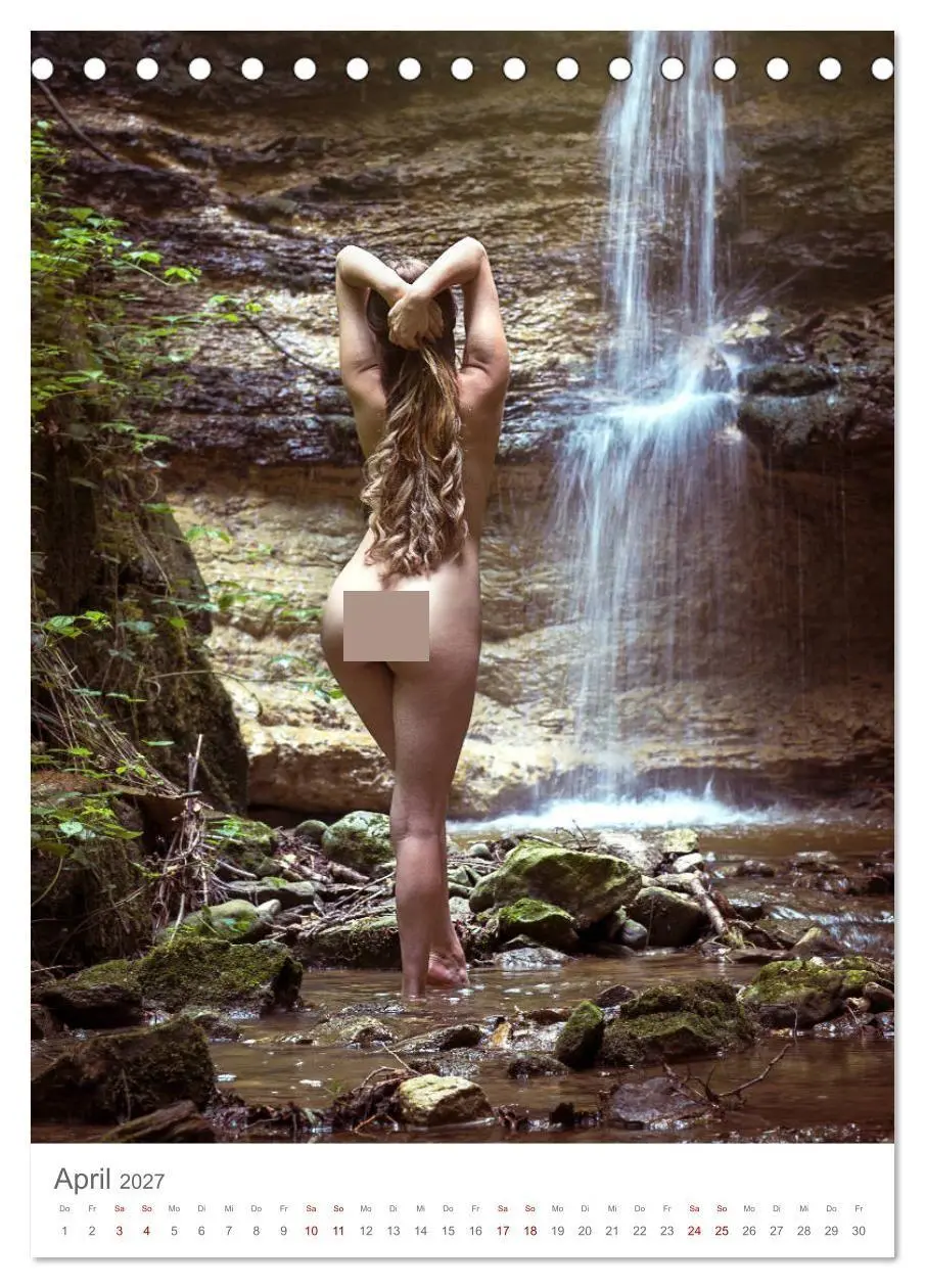 Bild: 9783569769267 | Nude in Nature - Akt und Natur (Tischkalender 2027 DIN A5 hoch),...