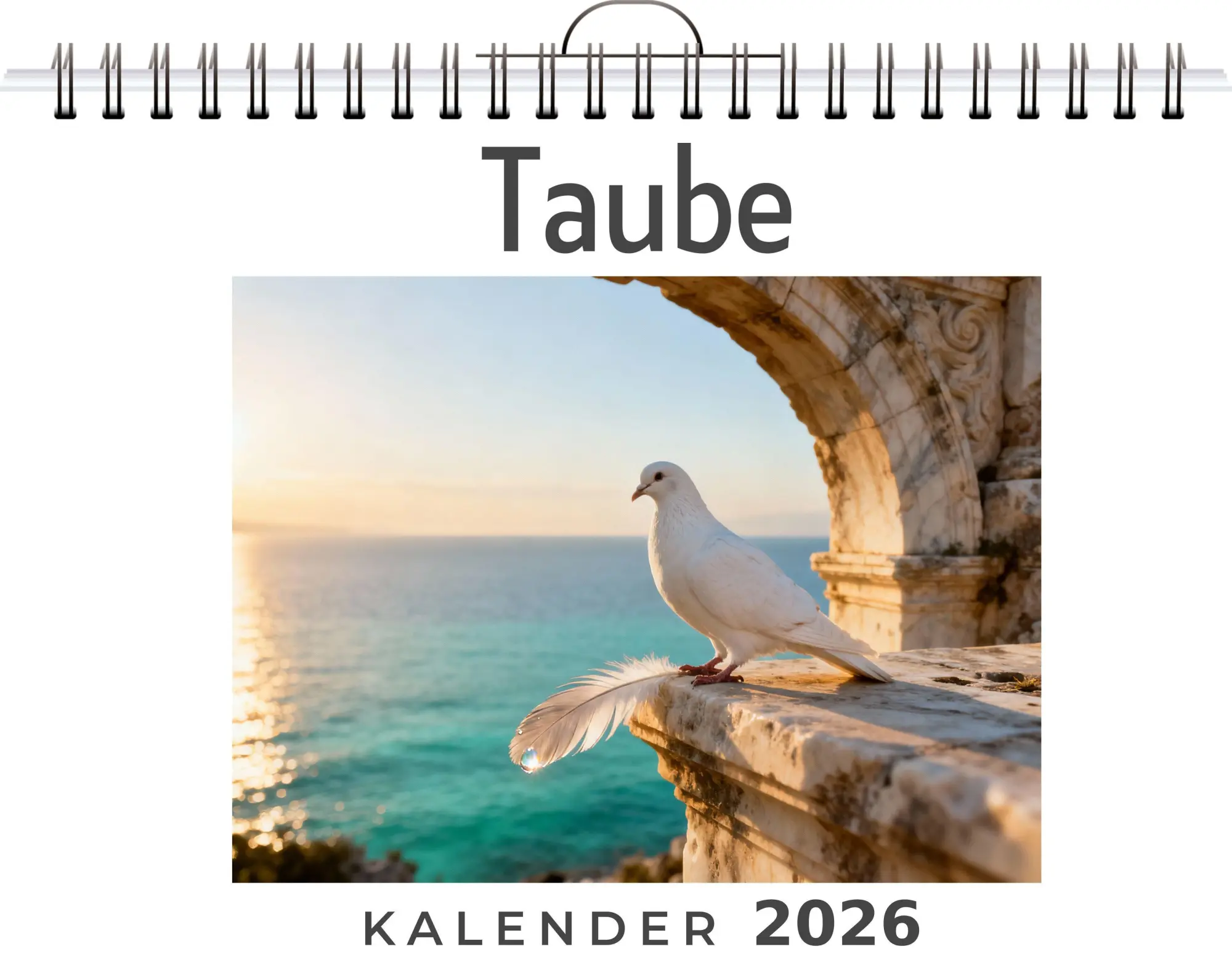 Cover: 9783695329267 | Taube | Sophia Scholz | Kalender | Deutsch | 2026 | FlipFlop