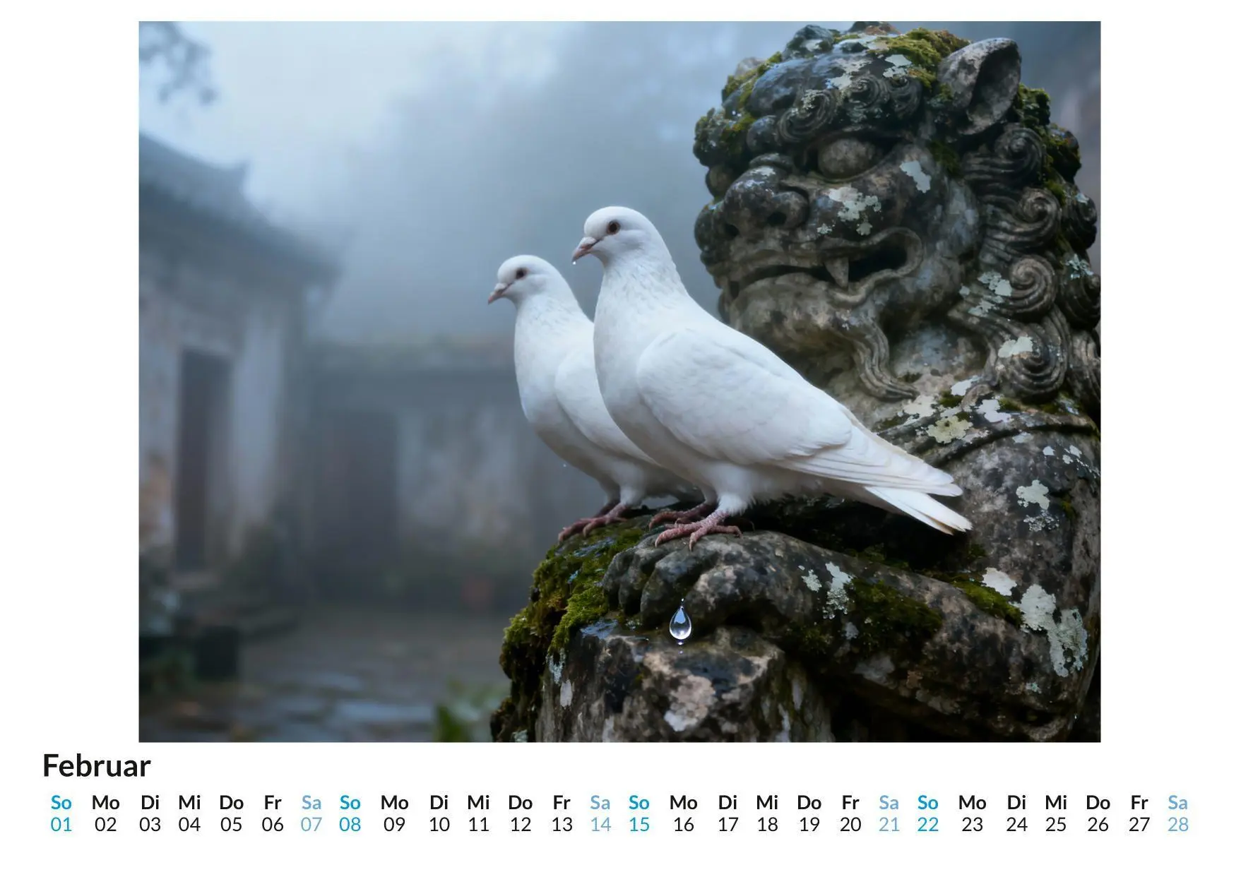 Bild: 9783695329267 | Taube | Sophia Scholz | Kalender | Deutsch | 2026 | FlipFlop