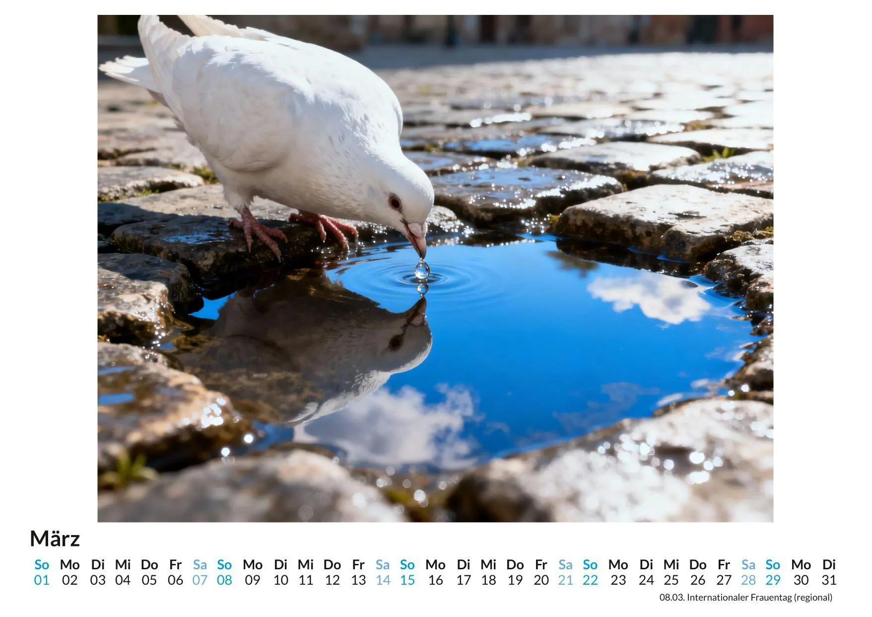 Bild: 9783695329267 | Taube | Sophia Scholz | Kalender | Deutsch | 2026 | FlipFlop