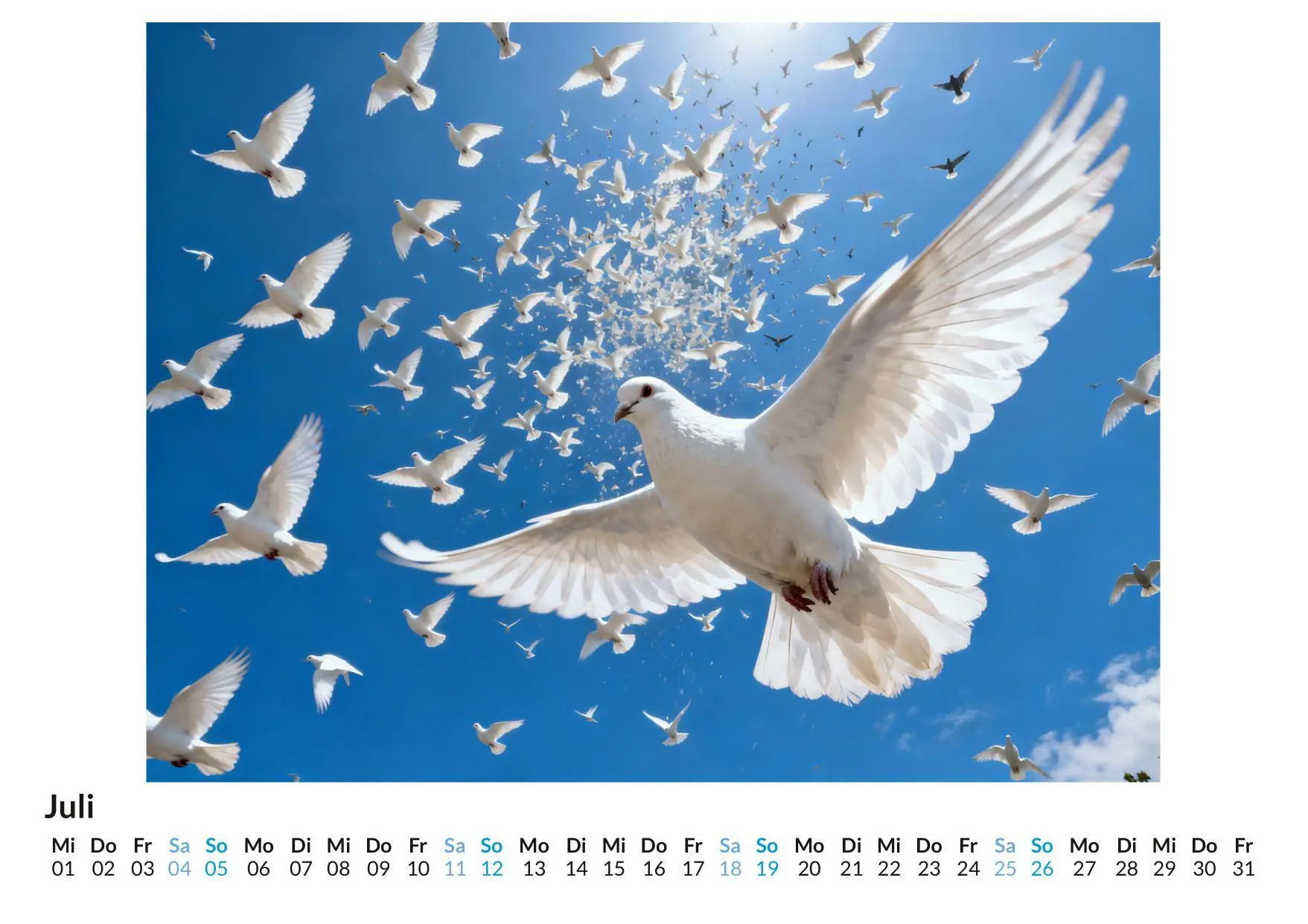 Bild: 9783695329267 | Taube | Sophia Scholz | Kalender | Deutsch | 2026 | FlipFlop