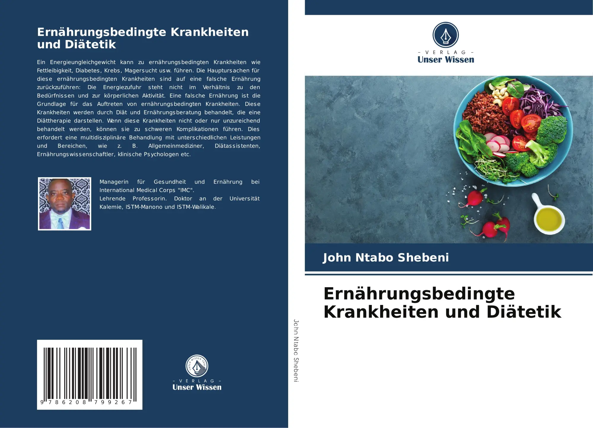 Cover: 9786208799267 | Ernährungsbedingte Krankheiten und Diätetik | John Ntabo Shebeni